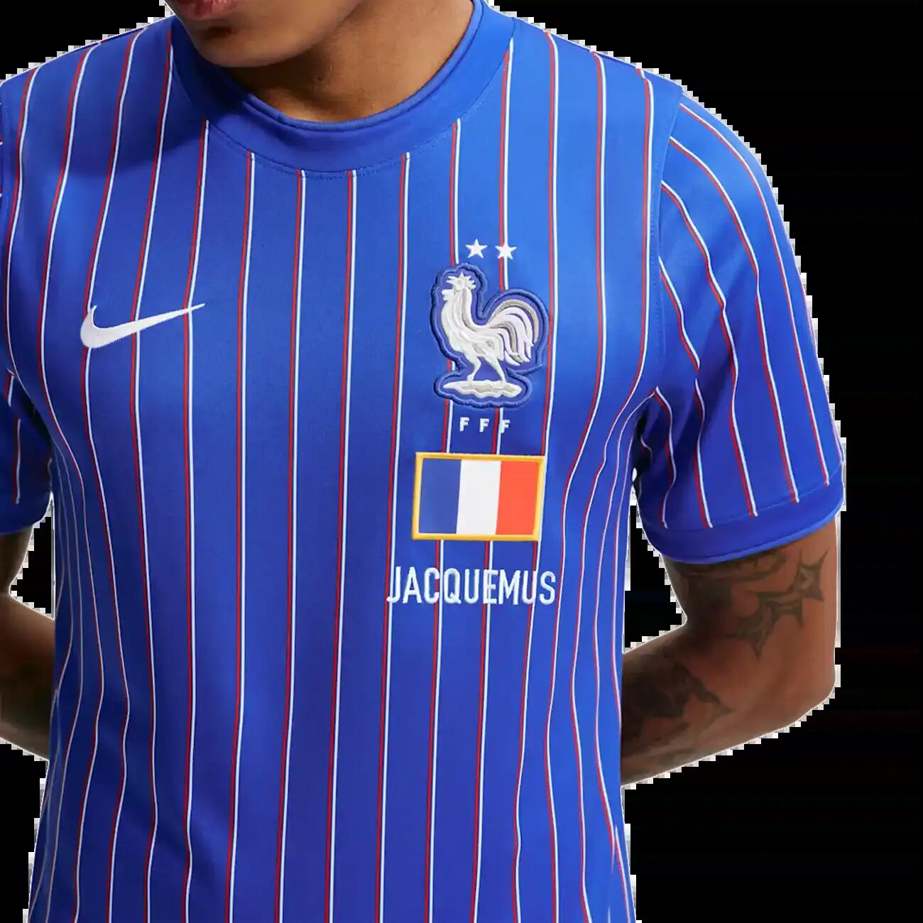 Maillot d'avant-match  x Jacquemus France Bleu royal 5/5
