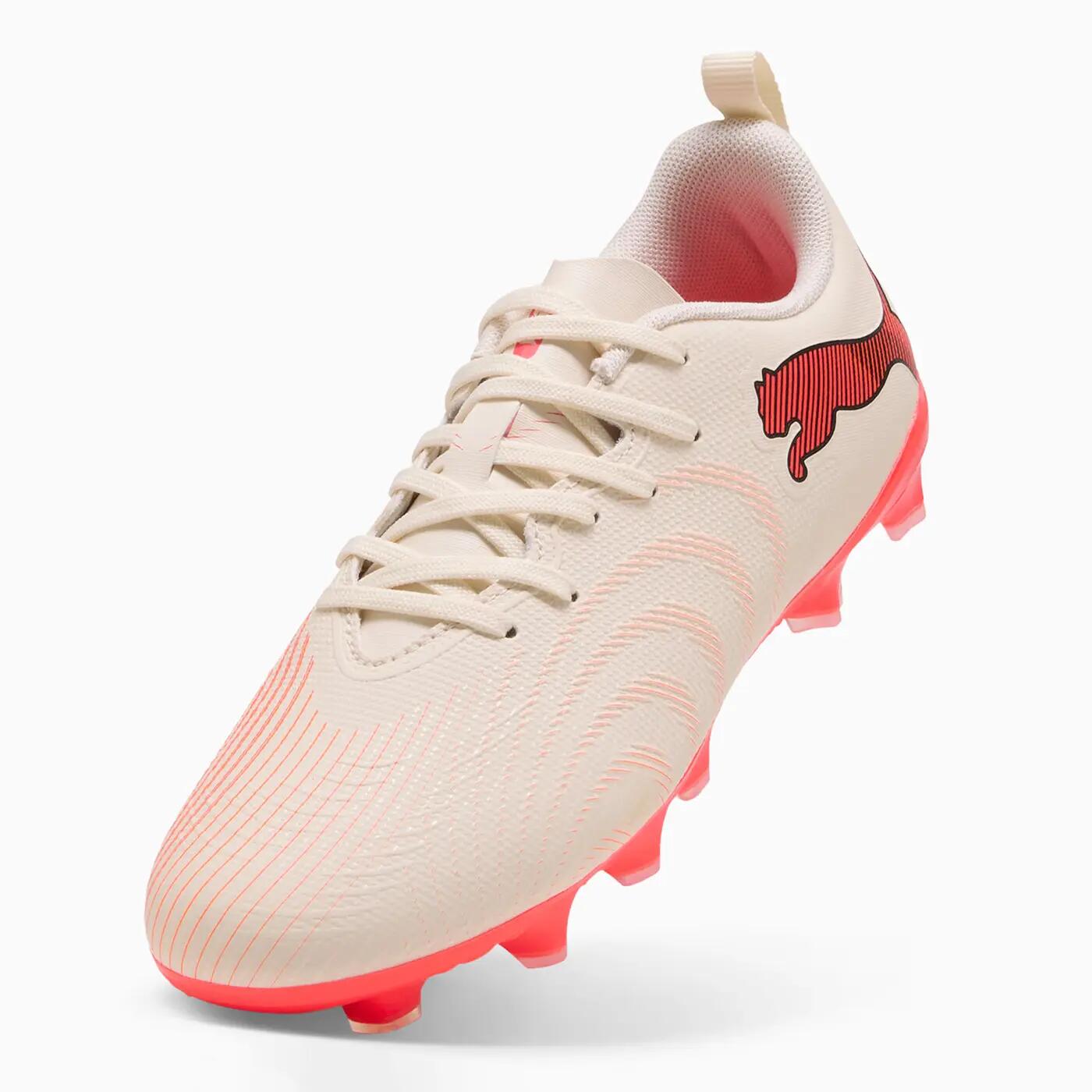 Puma Future 9 Play Fg/ag Junior Fußballschuhe Amande Und Ultra Rot 6/14