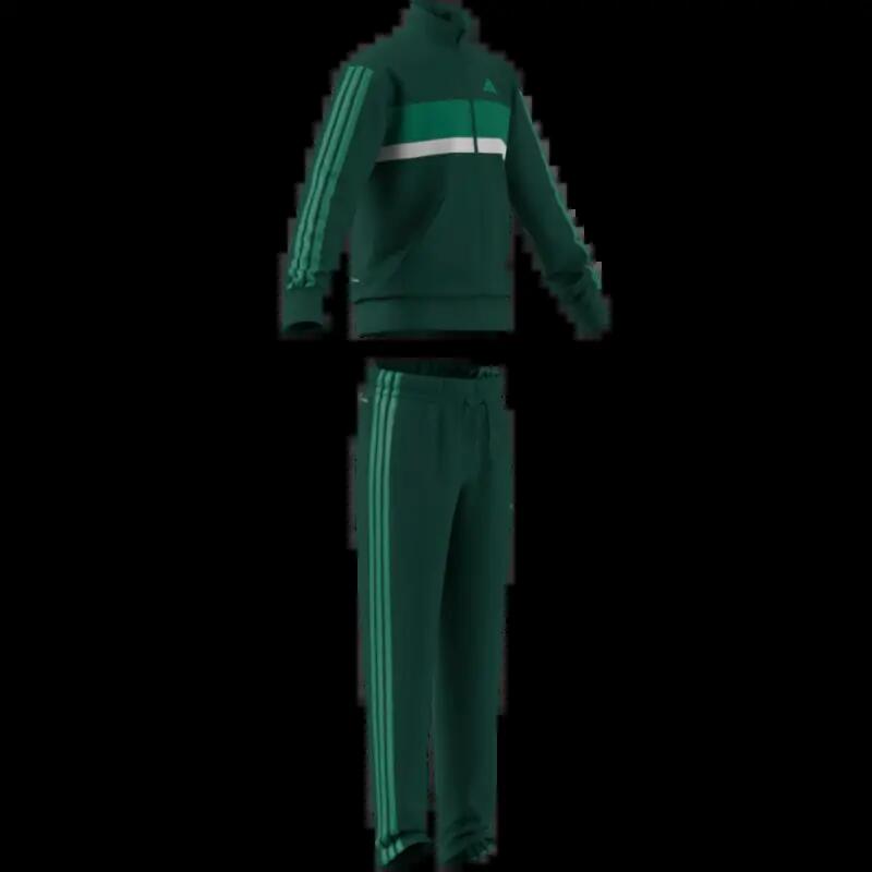 Chándal Entrenamiento Niños - CLIMACOOL, 2 piezas - Verde/Blanco 5/12