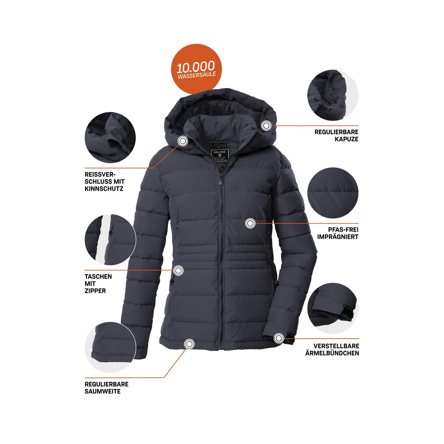 Damen Steppjacke KOW 10 WMN QLTD JCKT 5/7