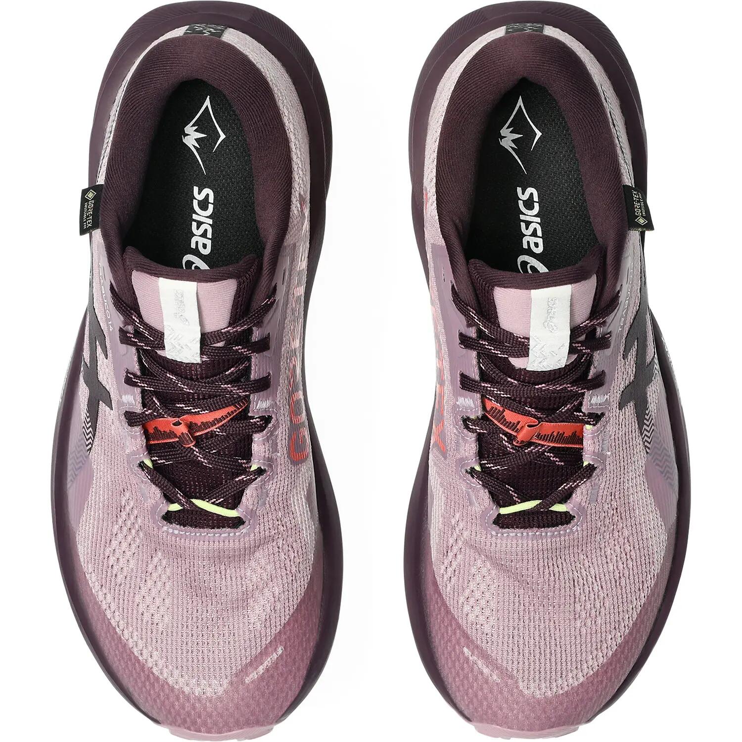 Asics Trabuco 14 GTX Chaussures Trail Femme Rose 3/4