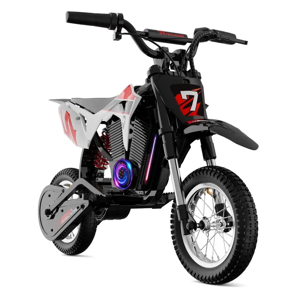 Moto elettrica bambino EV12M PRO-12 pollici-Bluetooth-LED-18km autonomia 8/9