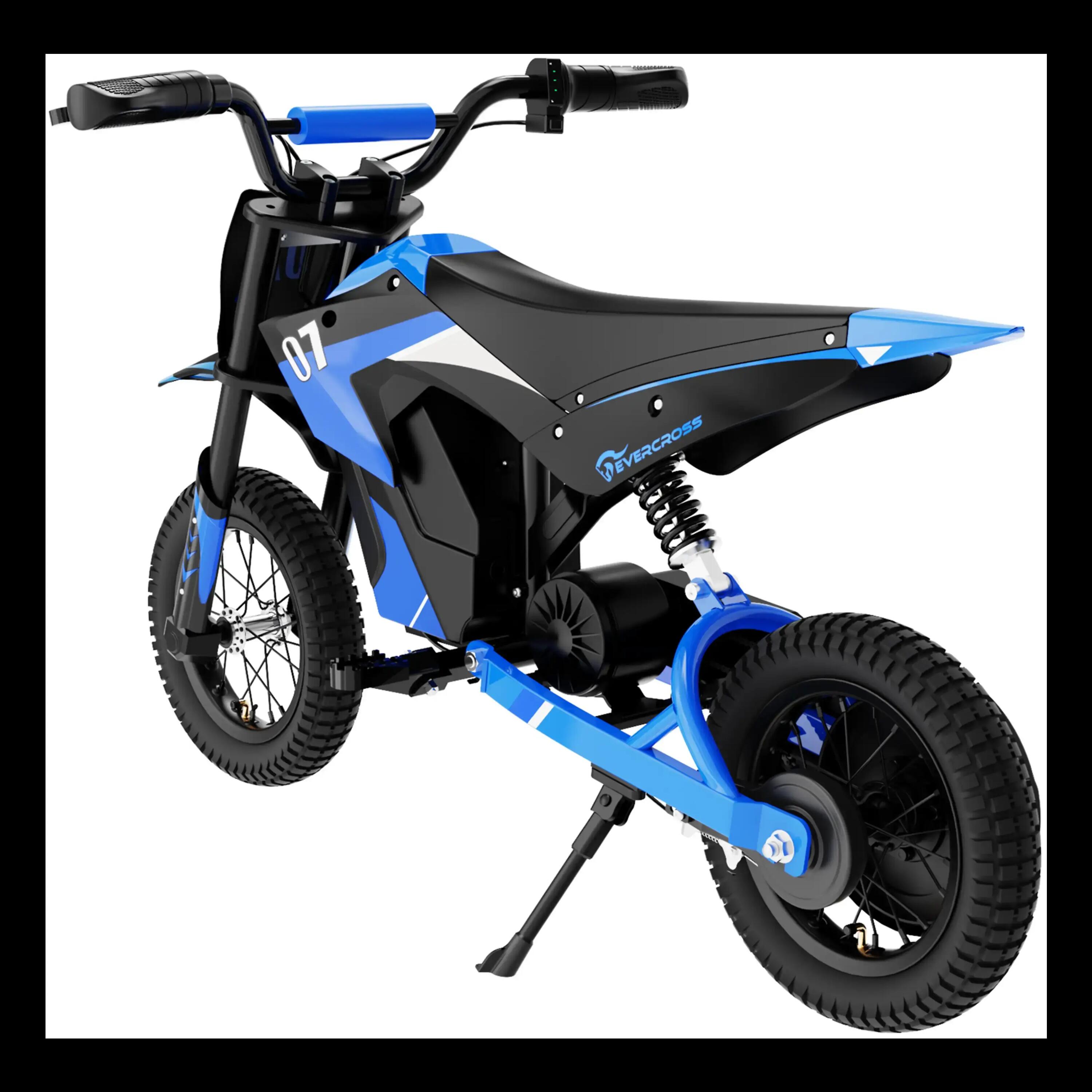 Moto elétrica criança EV12M-12 polegadas-Suspensão-Freio a tambor-18km autonomia 9/9