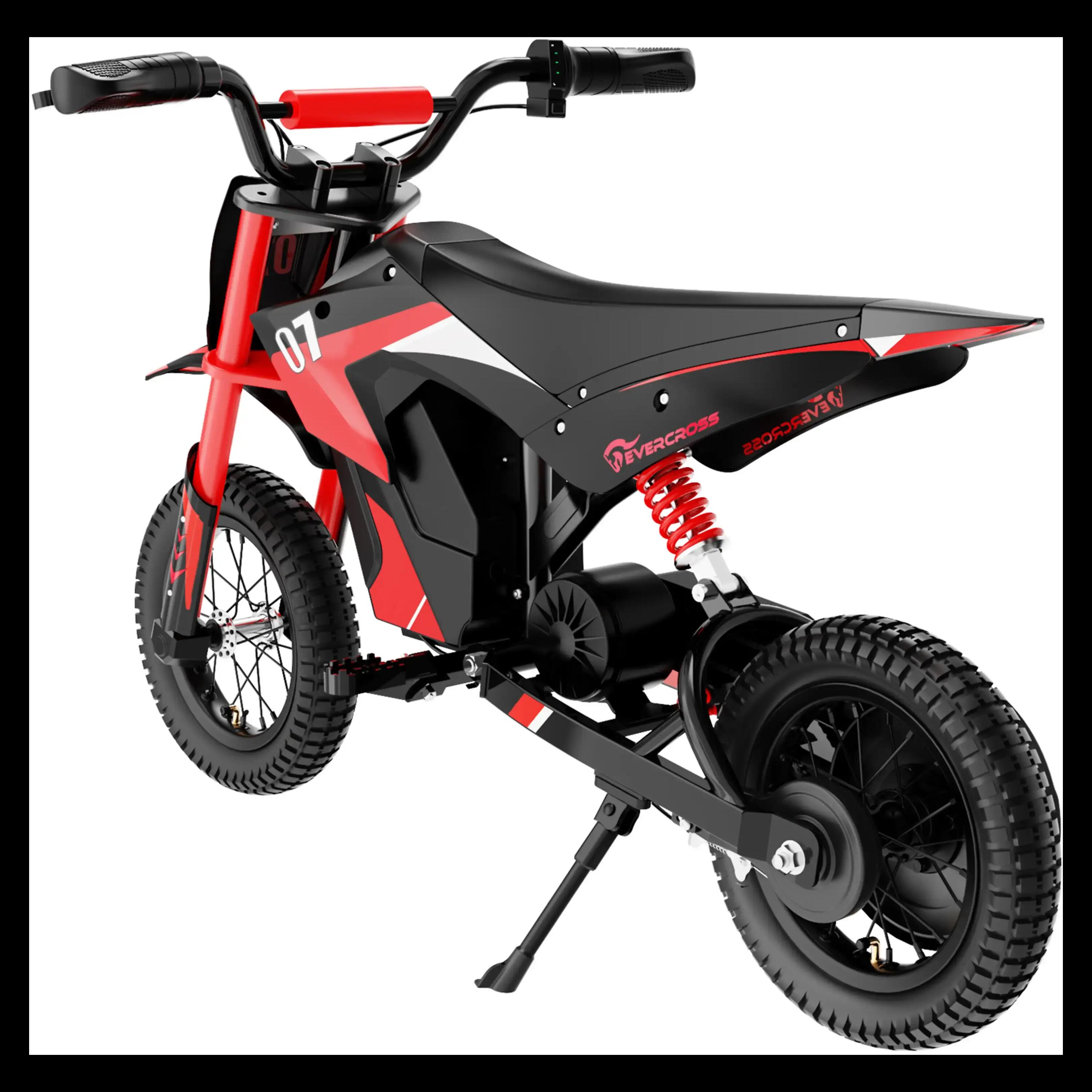 Moto elétrica criança EV12M-12 polegadas-Suspensão-Freio a tambor-18km autonomia 9/9
