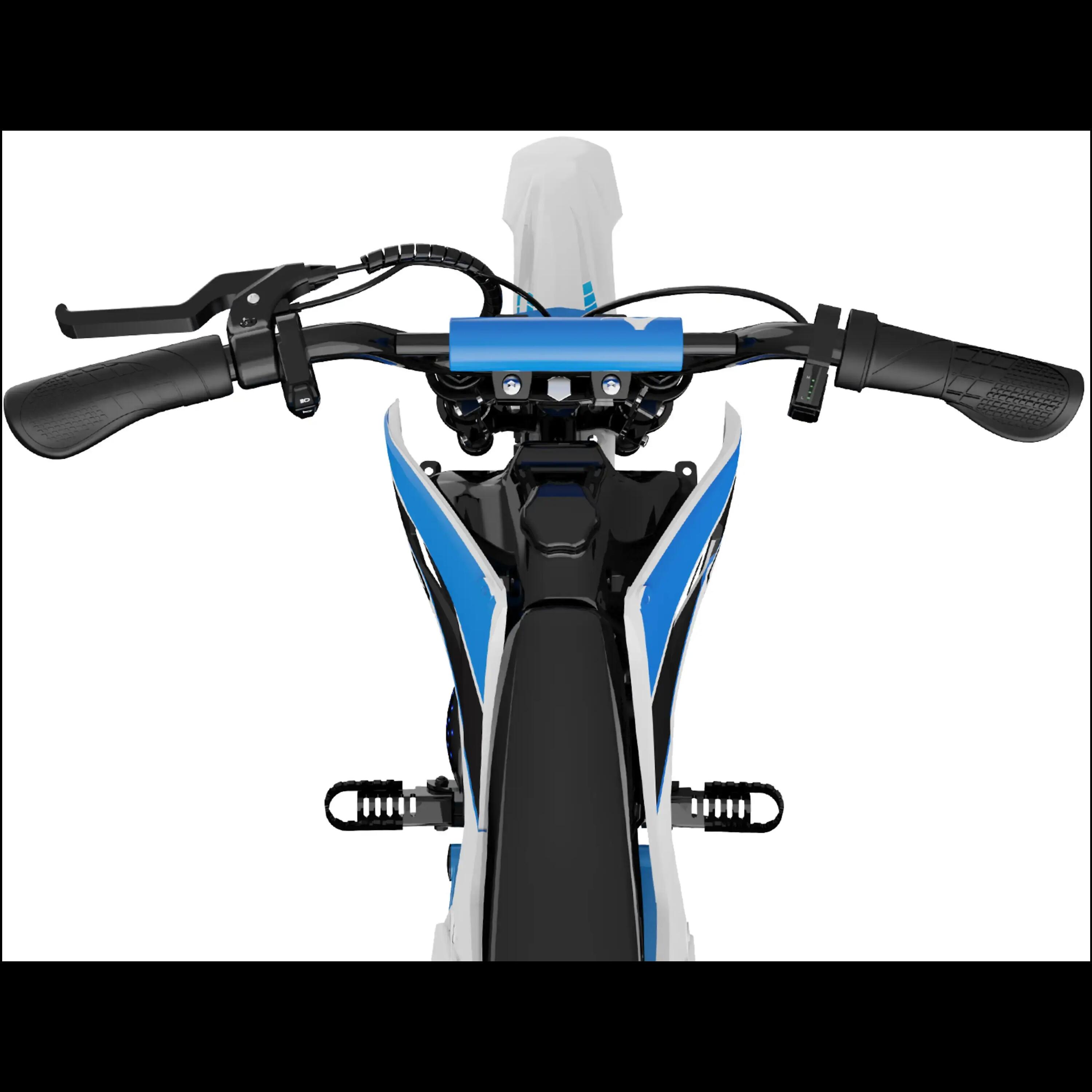Elektromotorrad Kinder EV12M PRO-12 Zoll-Bluetooth-LED-Federung-18km Reichweite 3/12