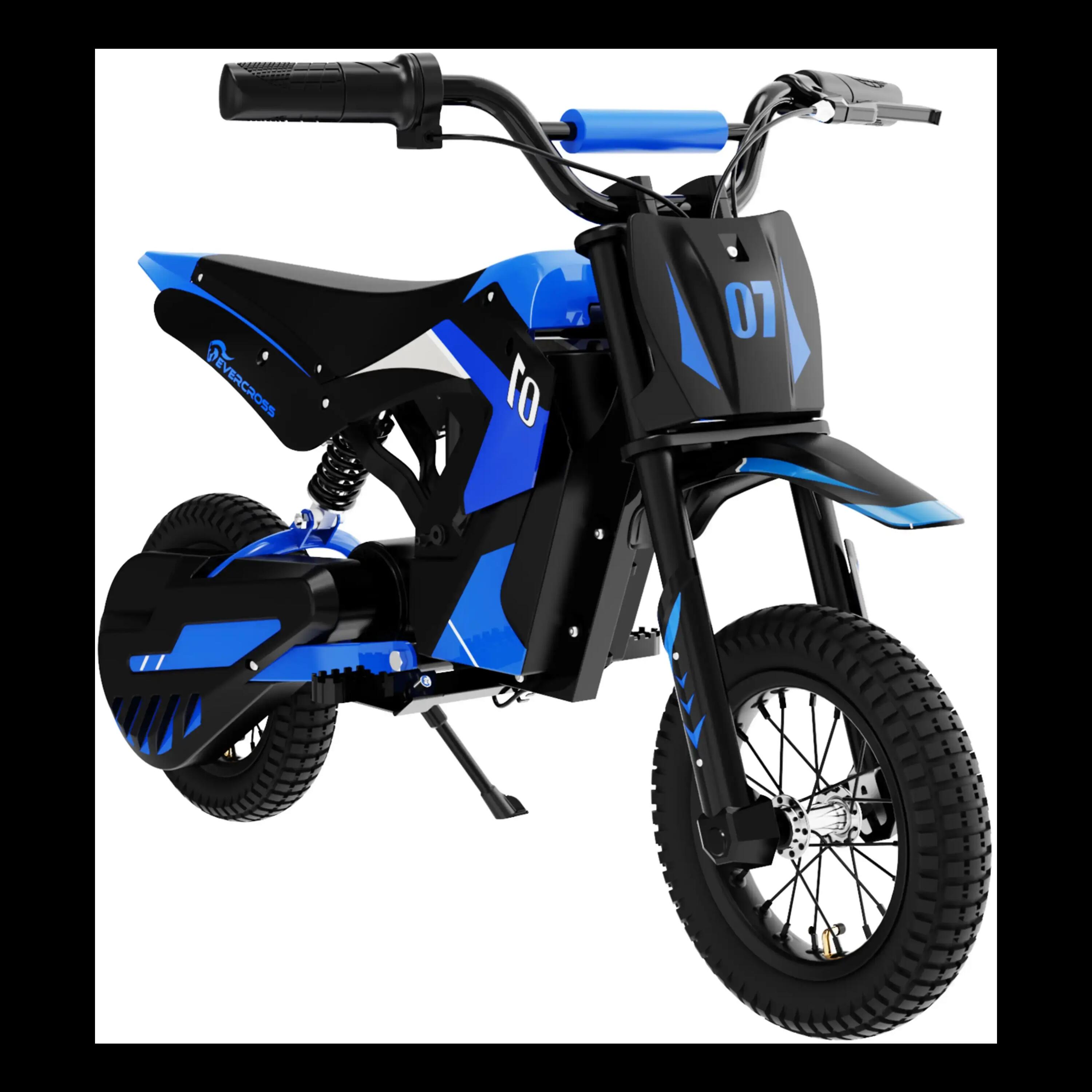 Moto elétrica criança EV12M-12 polegadas-Suspensão-Freio a tambor-18km autonomia 3/9