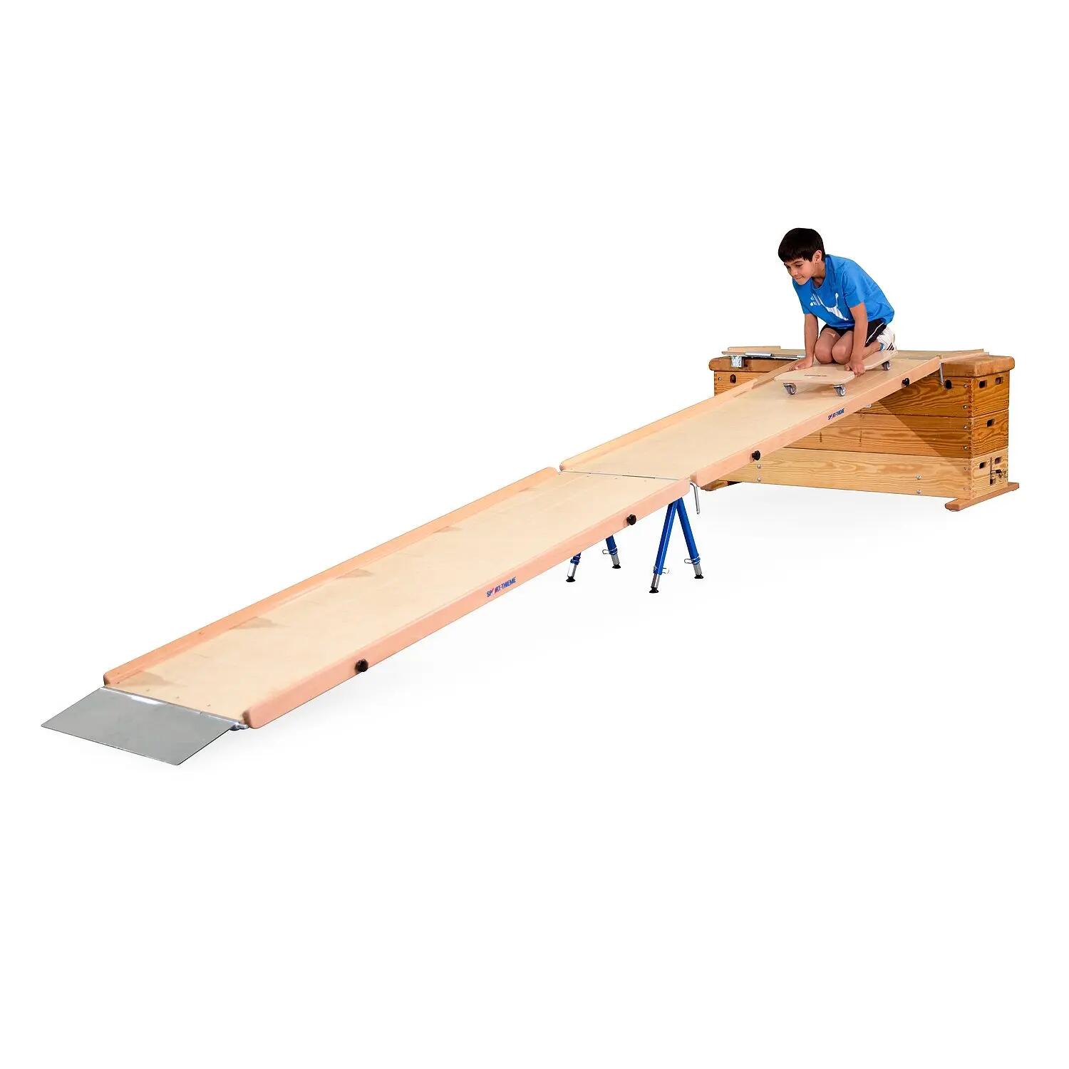 Sprungkasten-Set 1 für Schiefe Ebene Kinderturnen Unisex Holz-Natur 5/6