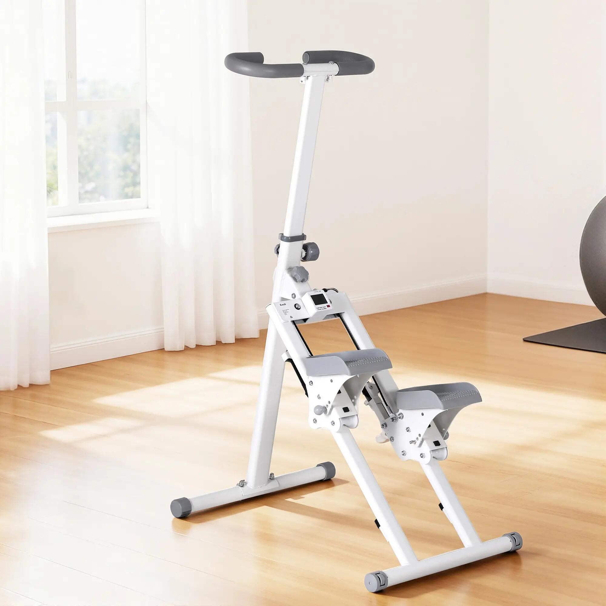 Everfit Step Machine Stair Climber for Home Gym Exercise Foldable LED Display Ad