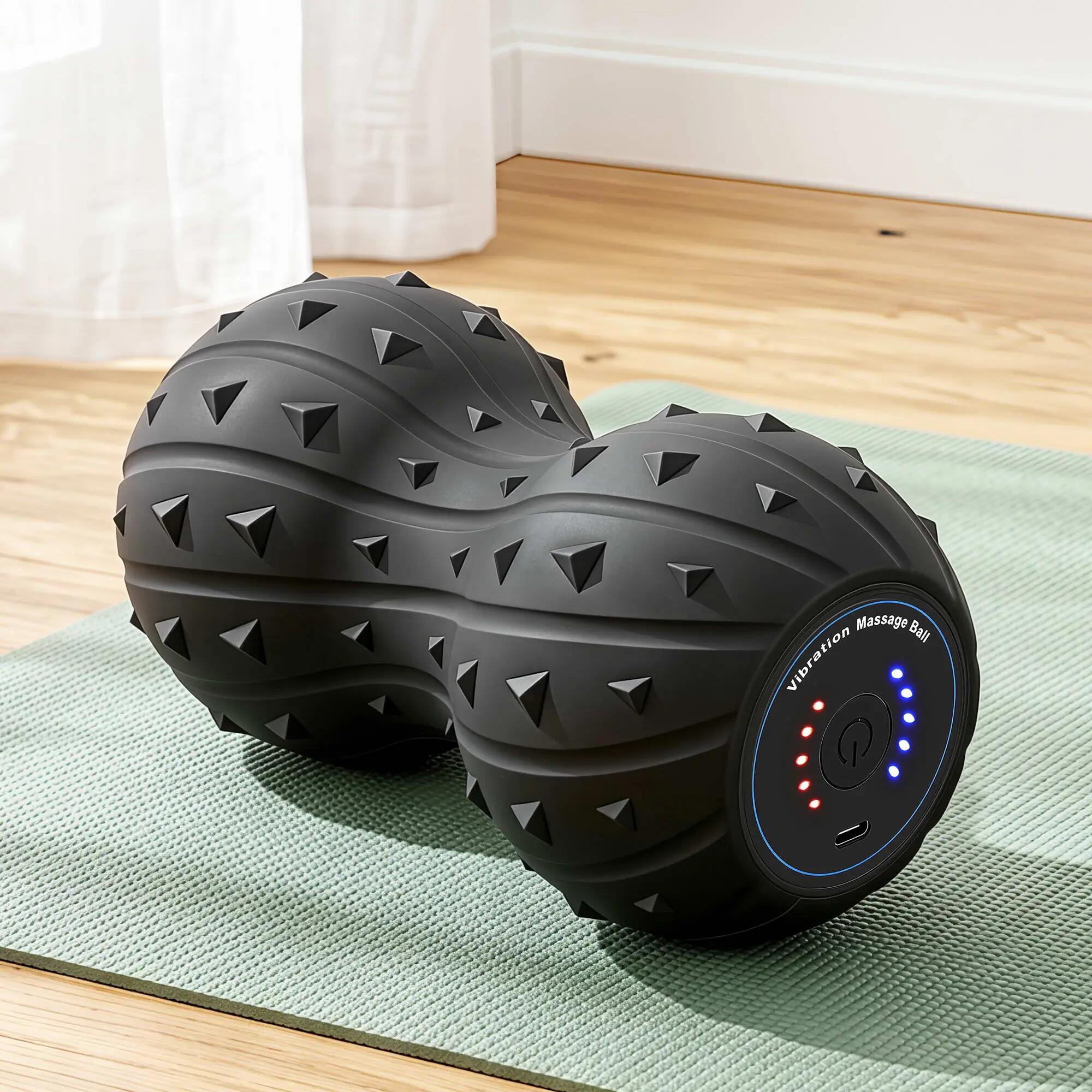 Everfit Electric Vibrating Peanut Massage Ball 5 Adjustable Levels High Power 30