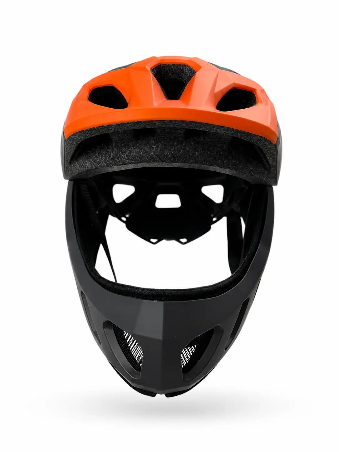 Kask rowerowy BTM-F1 FullFace XS (48-53cm) szary 2/6