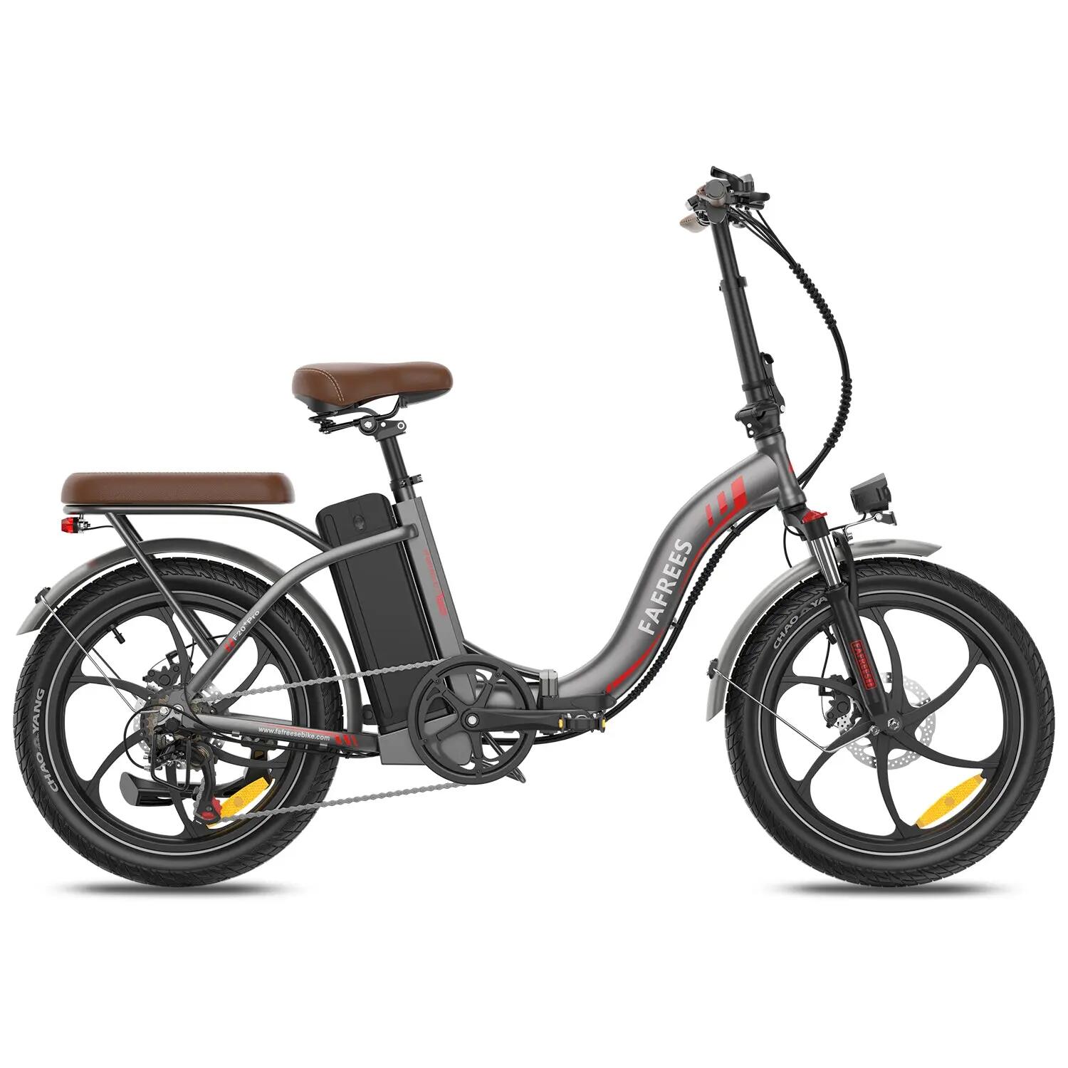 Elektrische Fiets FAFREES F20+ Pro 250W 36V25Ah 20" Grijs 5/5