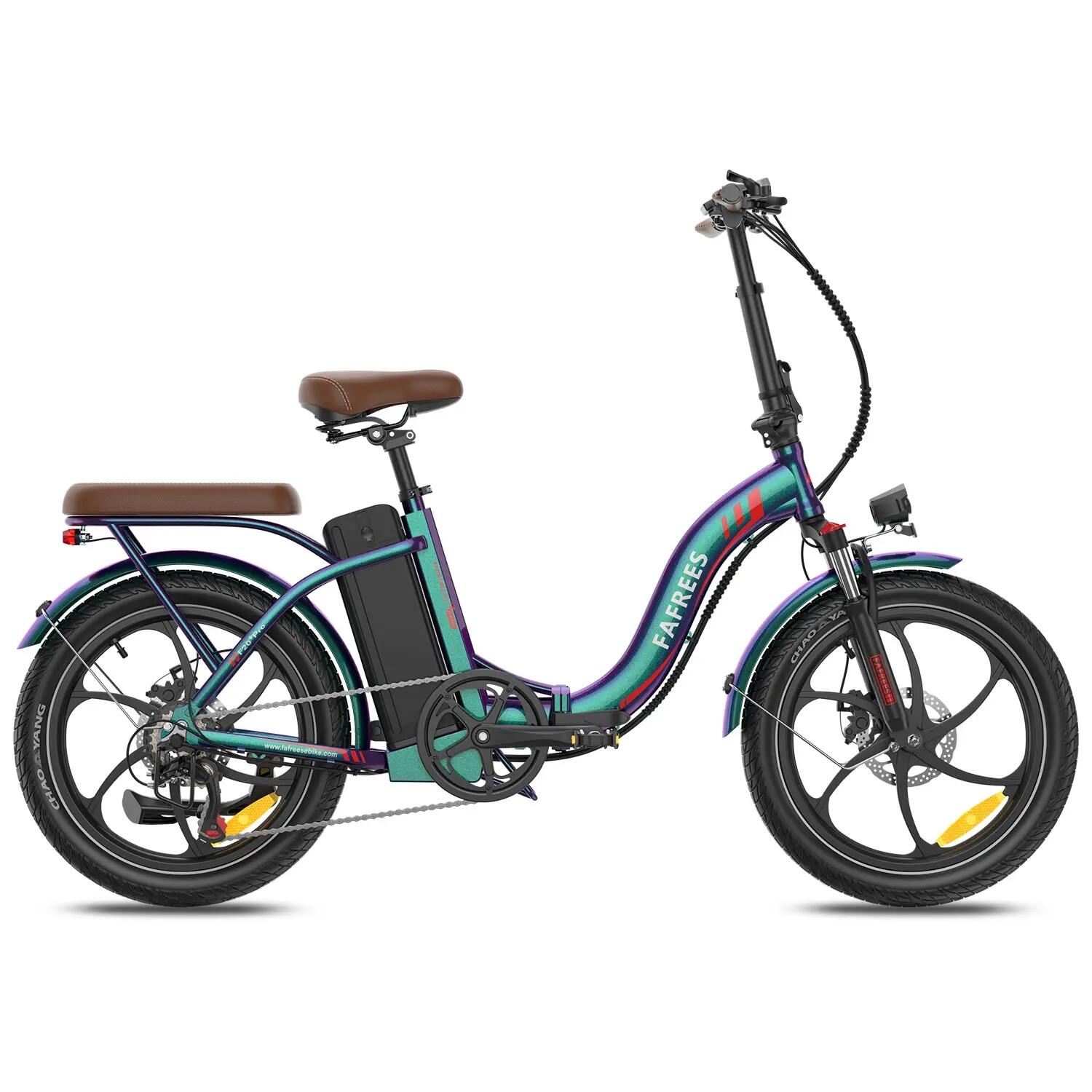Elektrische Fiets FAFREES F20+ Pro 250W 36V25Ah 20" Aurora Groen 5/5