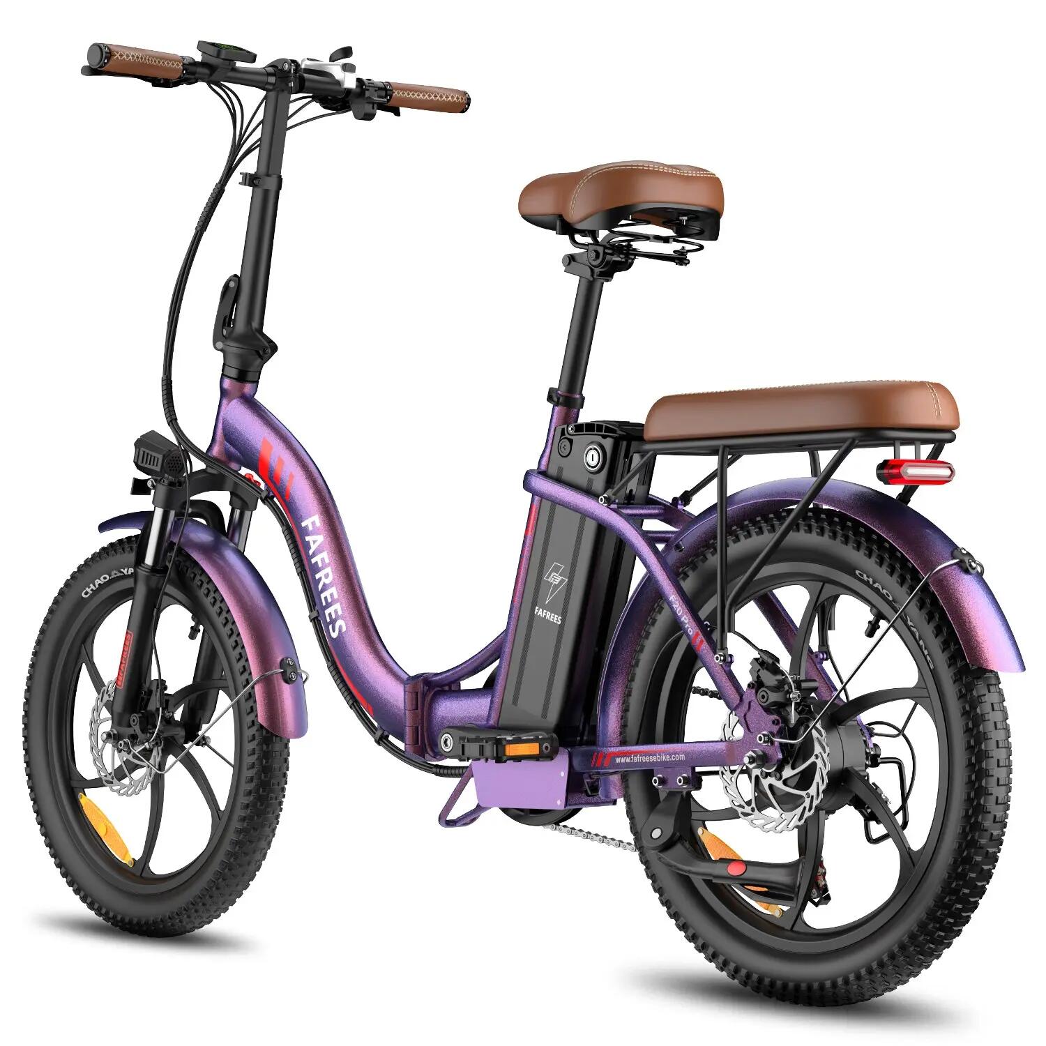Vélo Électrique FAFREES F20 Pro 250W 36V20Ah 20" Violet Rose 3/5