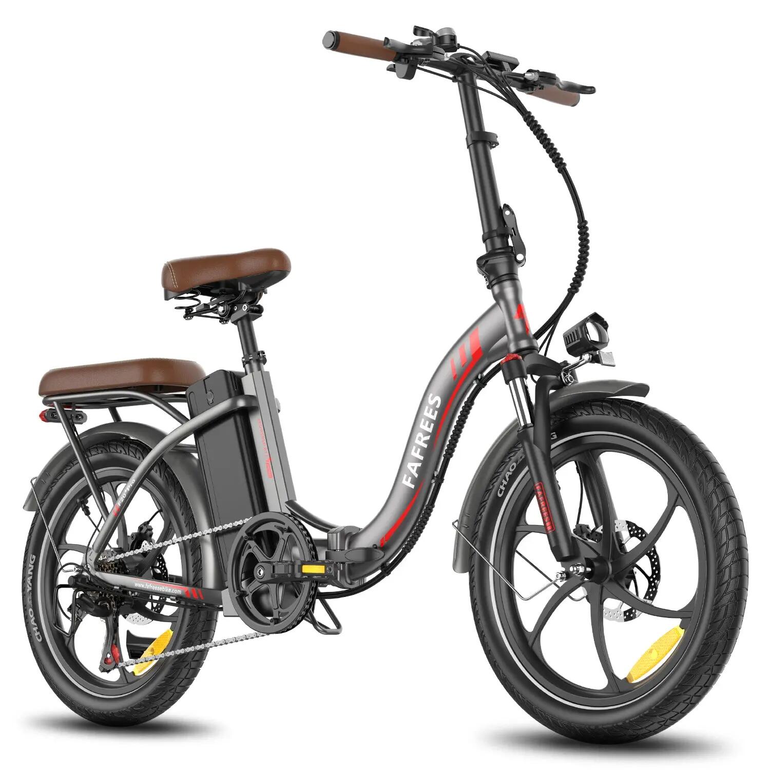 Elektrische Fiets FAFREES F20+ Pro 250W 36V25Ah 20" Grijs 2/5