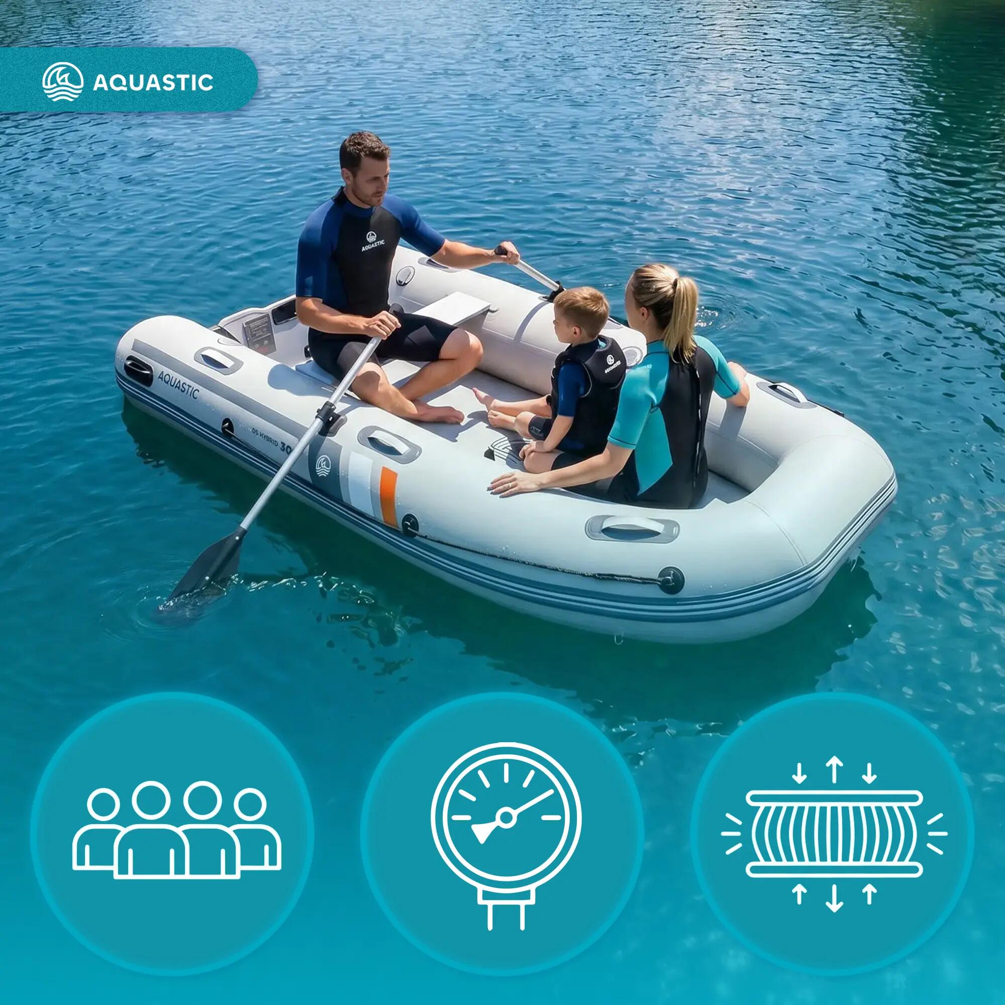 Ponton 5 places AQUASTIC DS Hybrid 7/9
