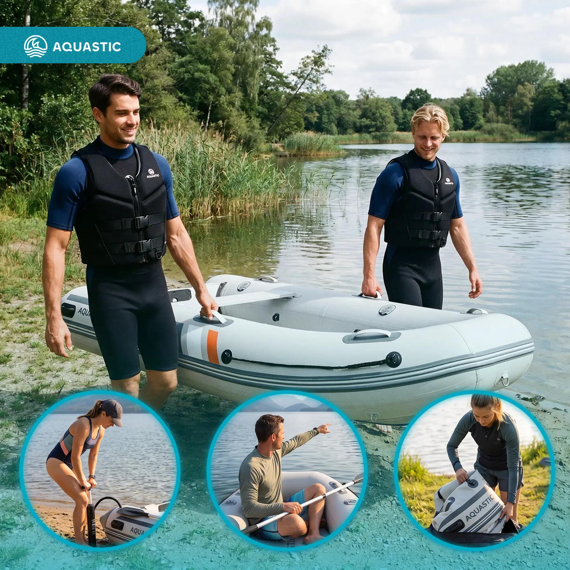 Ponton 5 places AQUASTIC DS Hybrid 6/9