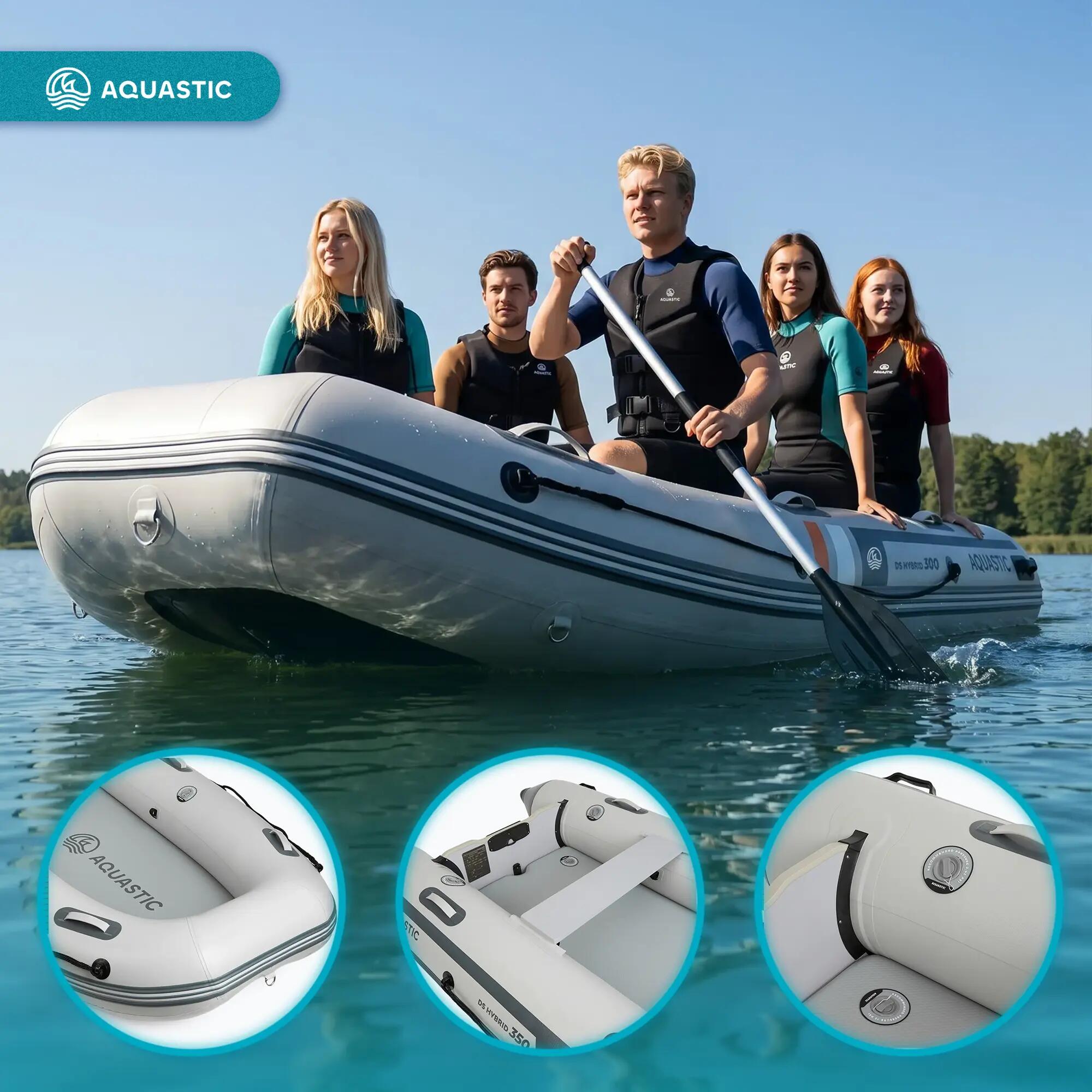 Ponton 5 places AQUASTIC DS Hybrid 5/9
