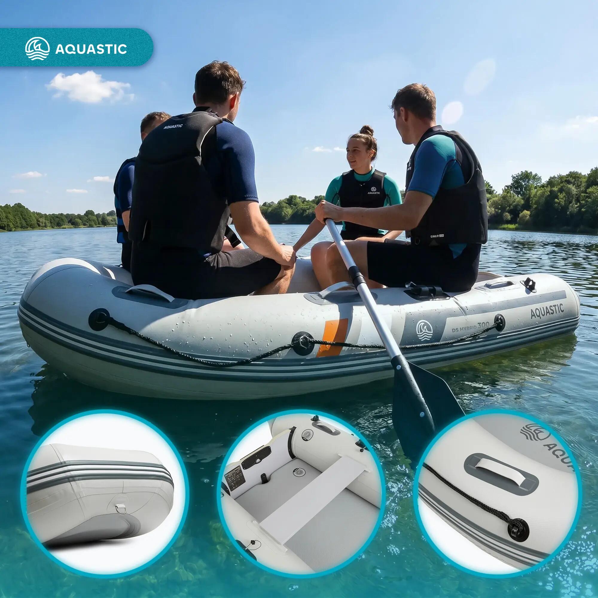 Ponton 4 places AQUASTIC DS Hybrid 5/9