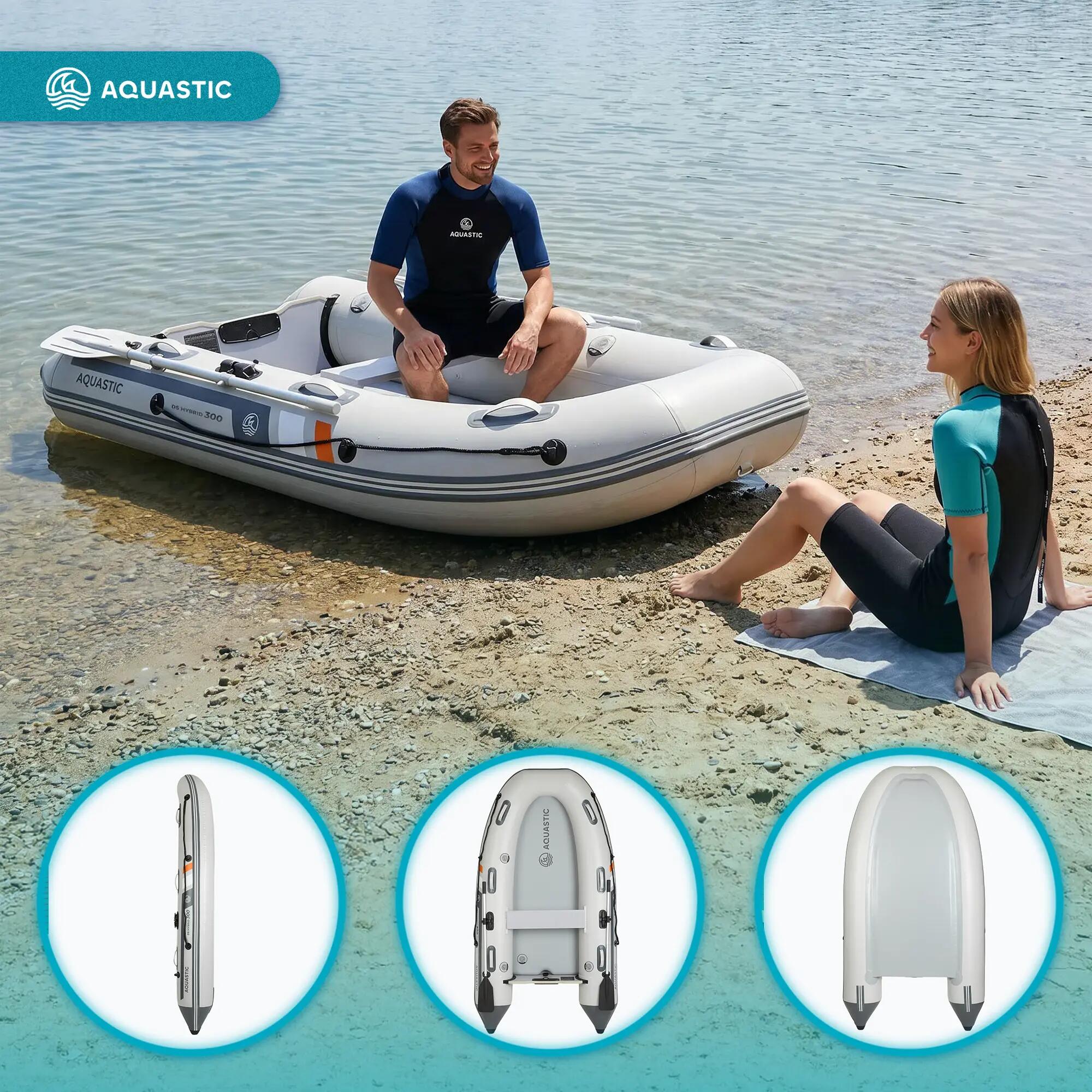 Ponton 4 places AQUASTIC DS Hybrid 4/9