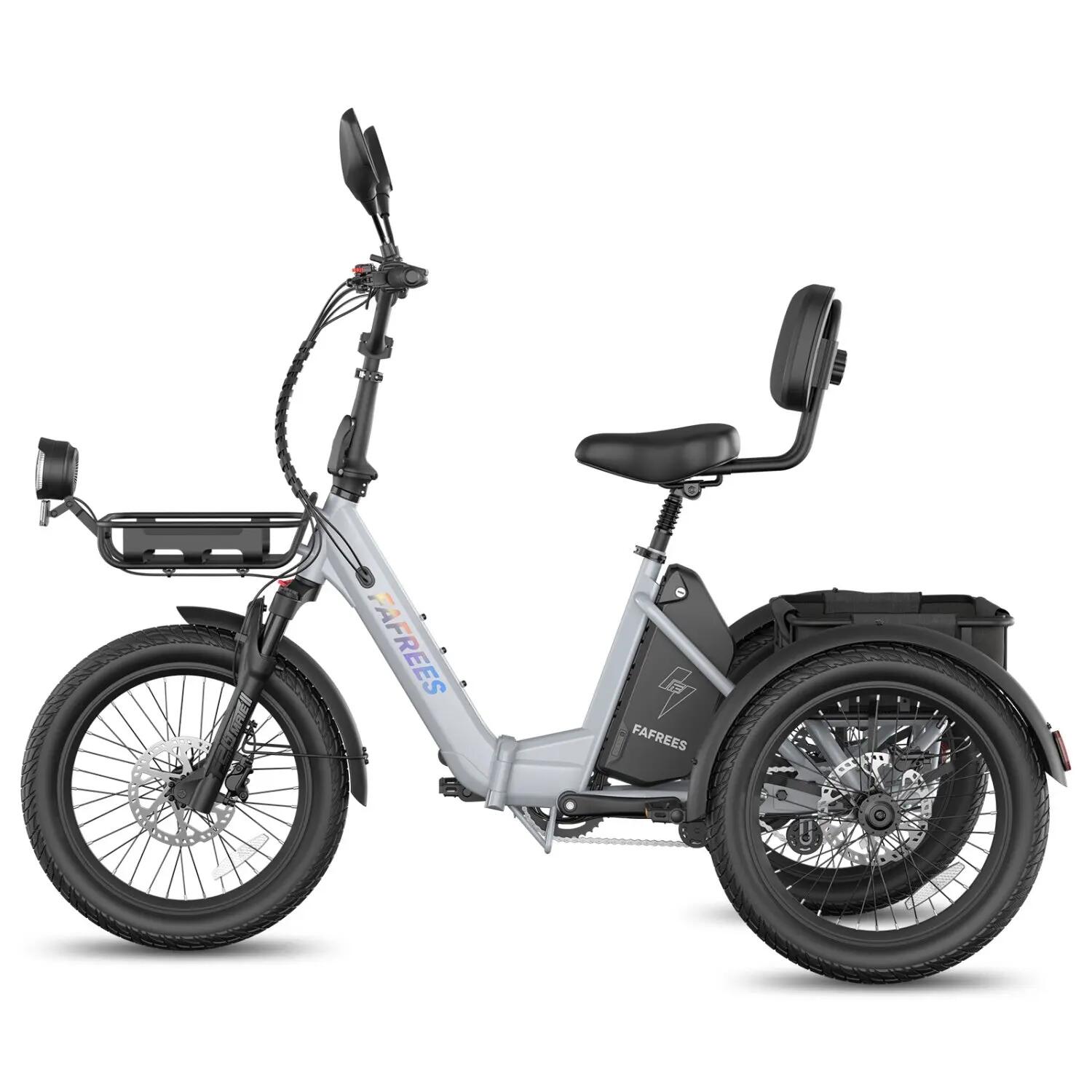 Vélo électrique FAFREES F20 Mate II 250W 48V21Ah20"Gris argenté 3/5