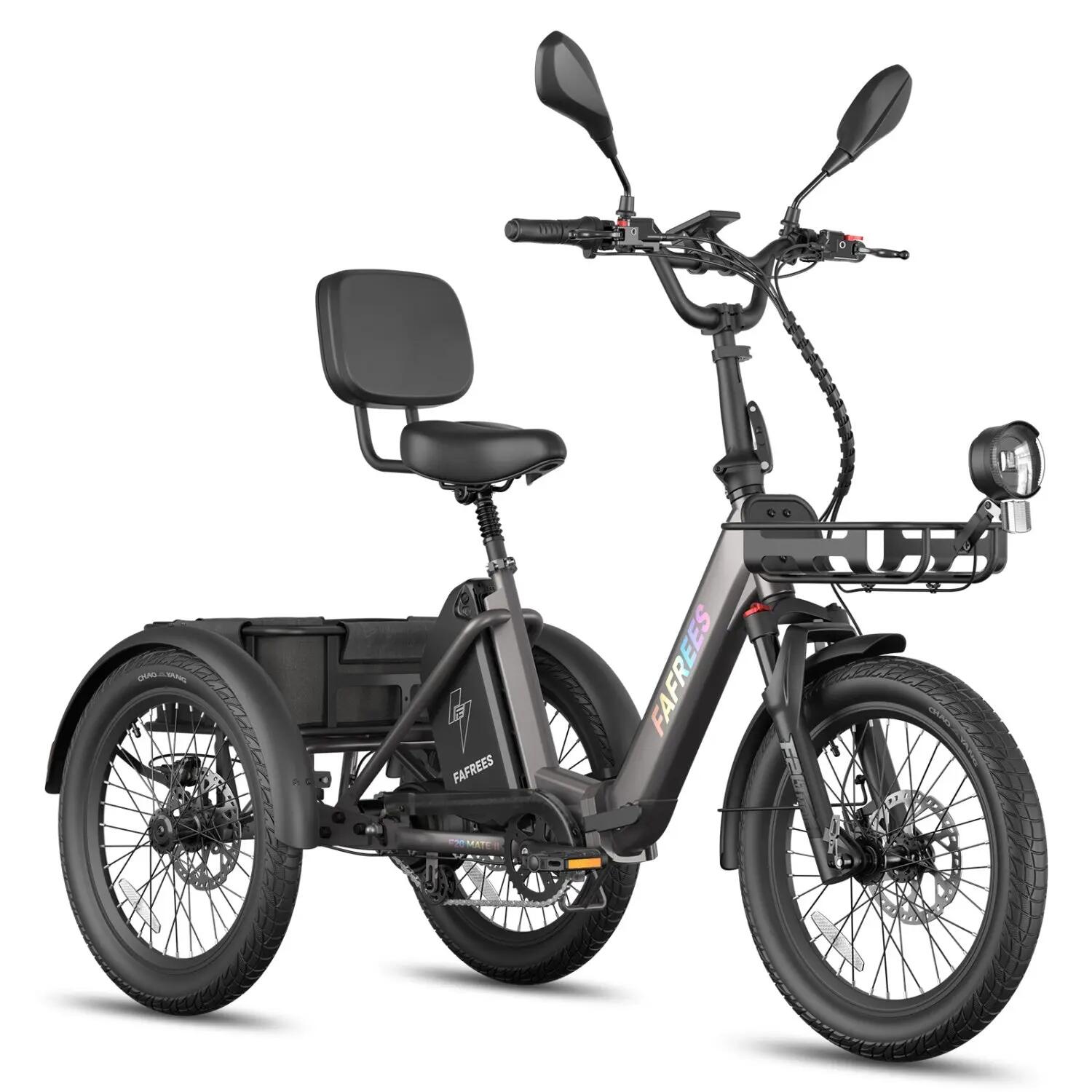 FAFREES F20 Mate II Bicicletta elettrica 250W 48V21AH 20" Nero canna di fucile 2/5