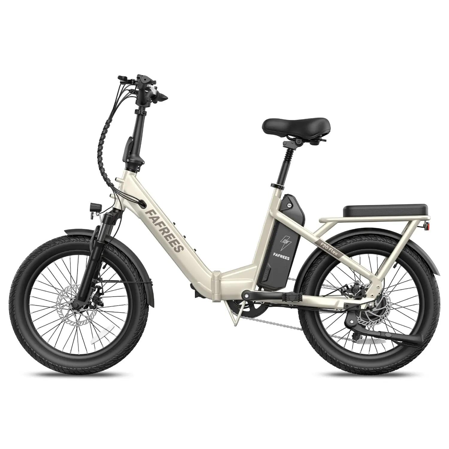FAFREES F20 Flex E-bike plegable 250W 36V25Ah 95KM Beige 4/5
