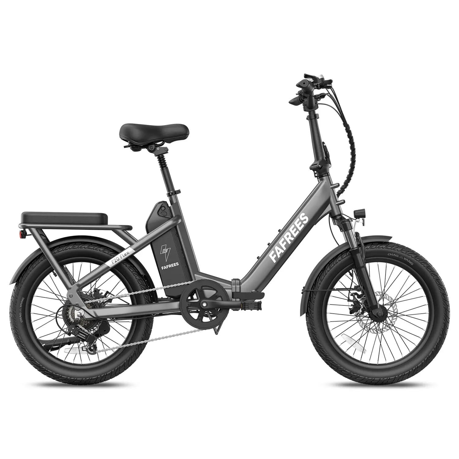 FAFREES F20 Flex elektrische fiets 250W 36V20Ah Gunmetal 4/5
