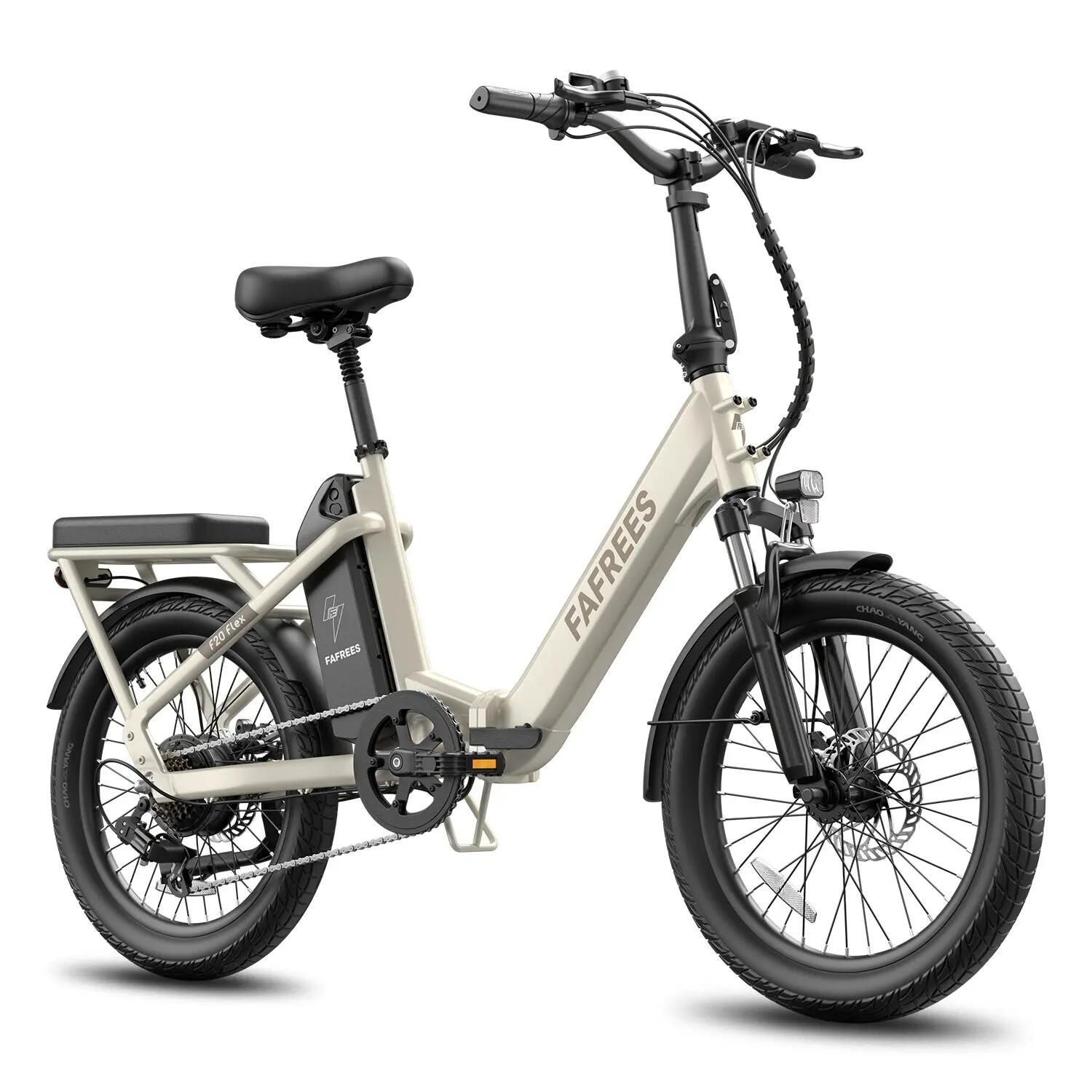 FAFREES F20 Flex E-bike plegable 250W 36V25Ah 95KM Beige 3/5
