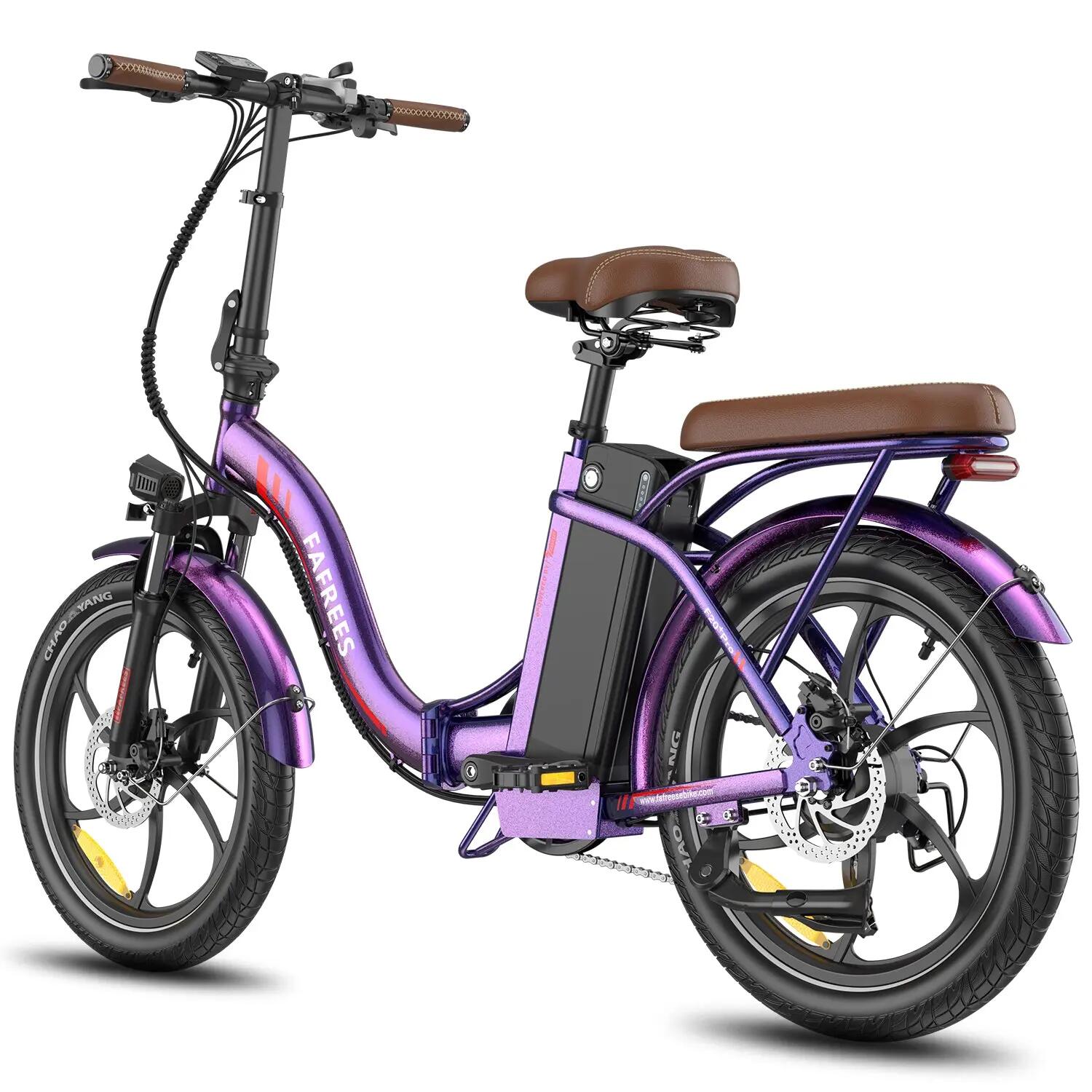 Vélo Électrique FAFREES F20+ Pro 250W 36V25Ah 20" Violet Rose 3/5