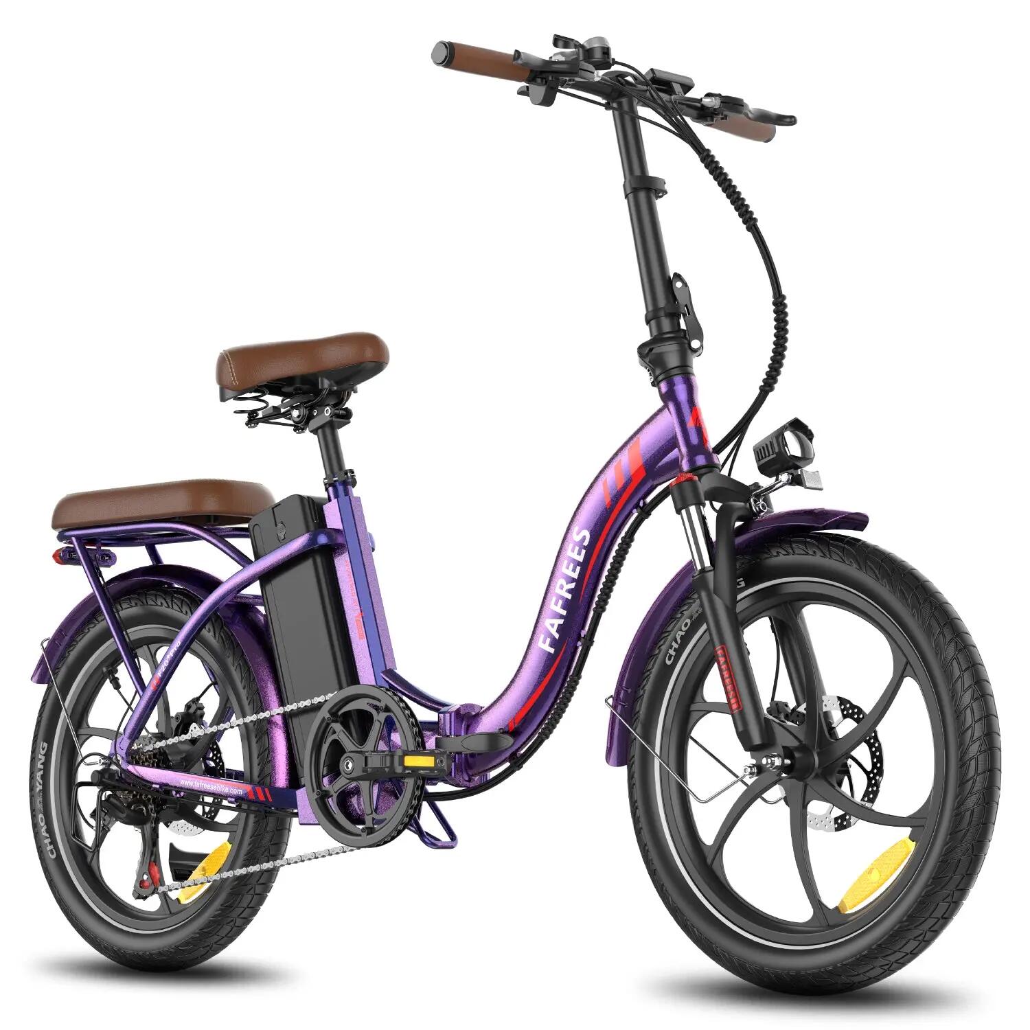 Vélo Électrique FAFREES F20+ Pro 250W 36V25Ah 20" Violet Rose 2/5