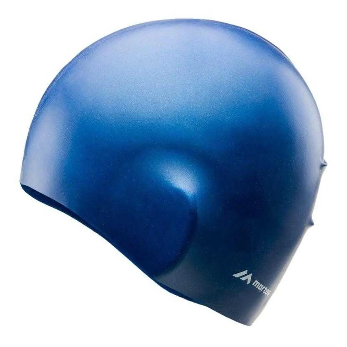 "Monosili" Bademütze für HerrenDamen Unisex Damen und Herren Dunkles Marineblau 3/4
