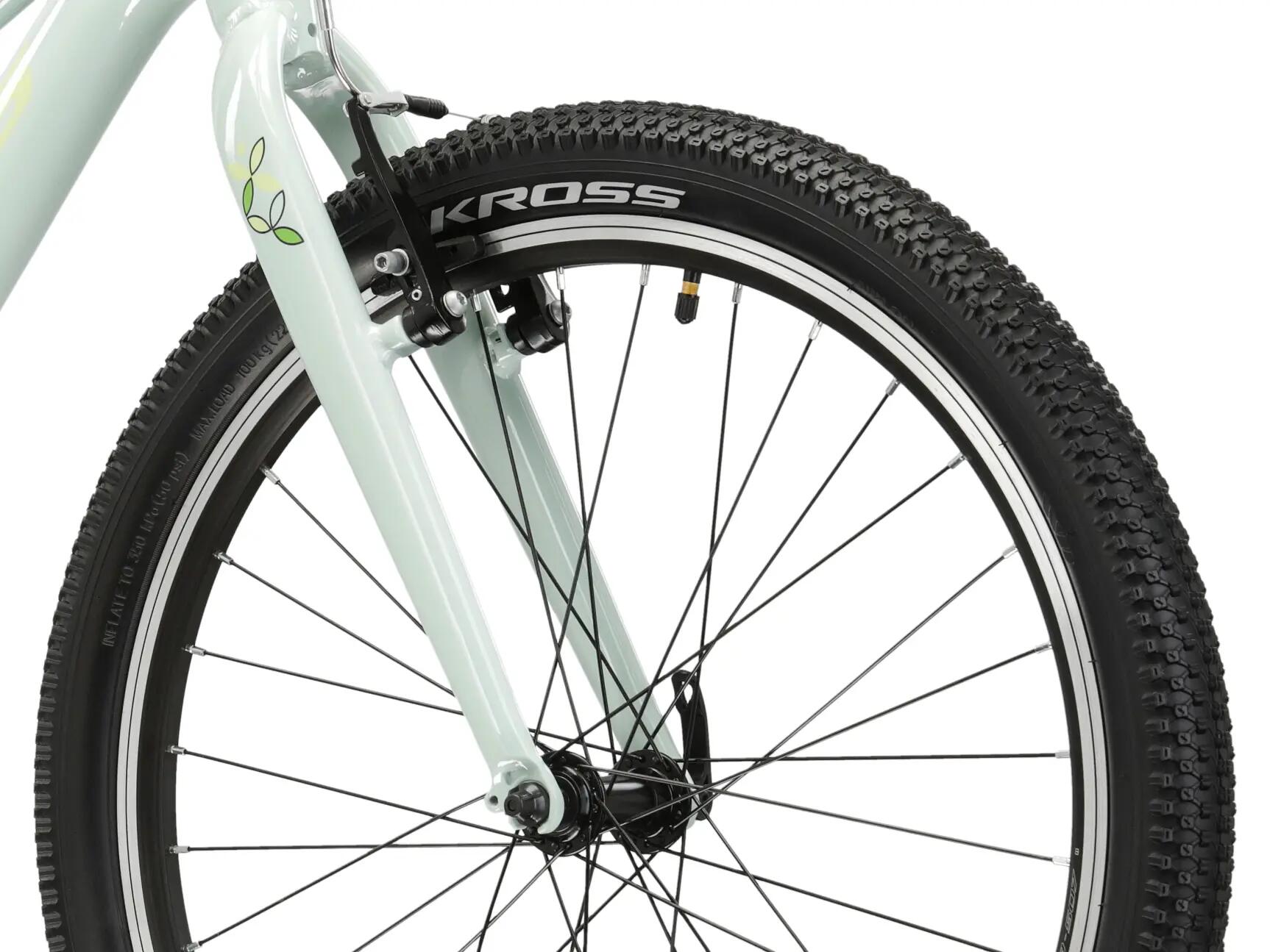 Rower młodzieżowy Kross LEA JR 1.0 24" rama aluminiowa 6/7