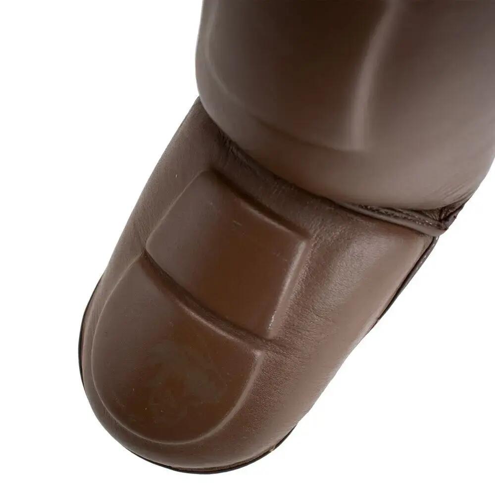 Protège-tibias boxe Thaï en cuir Super Pro Guardian 3/5