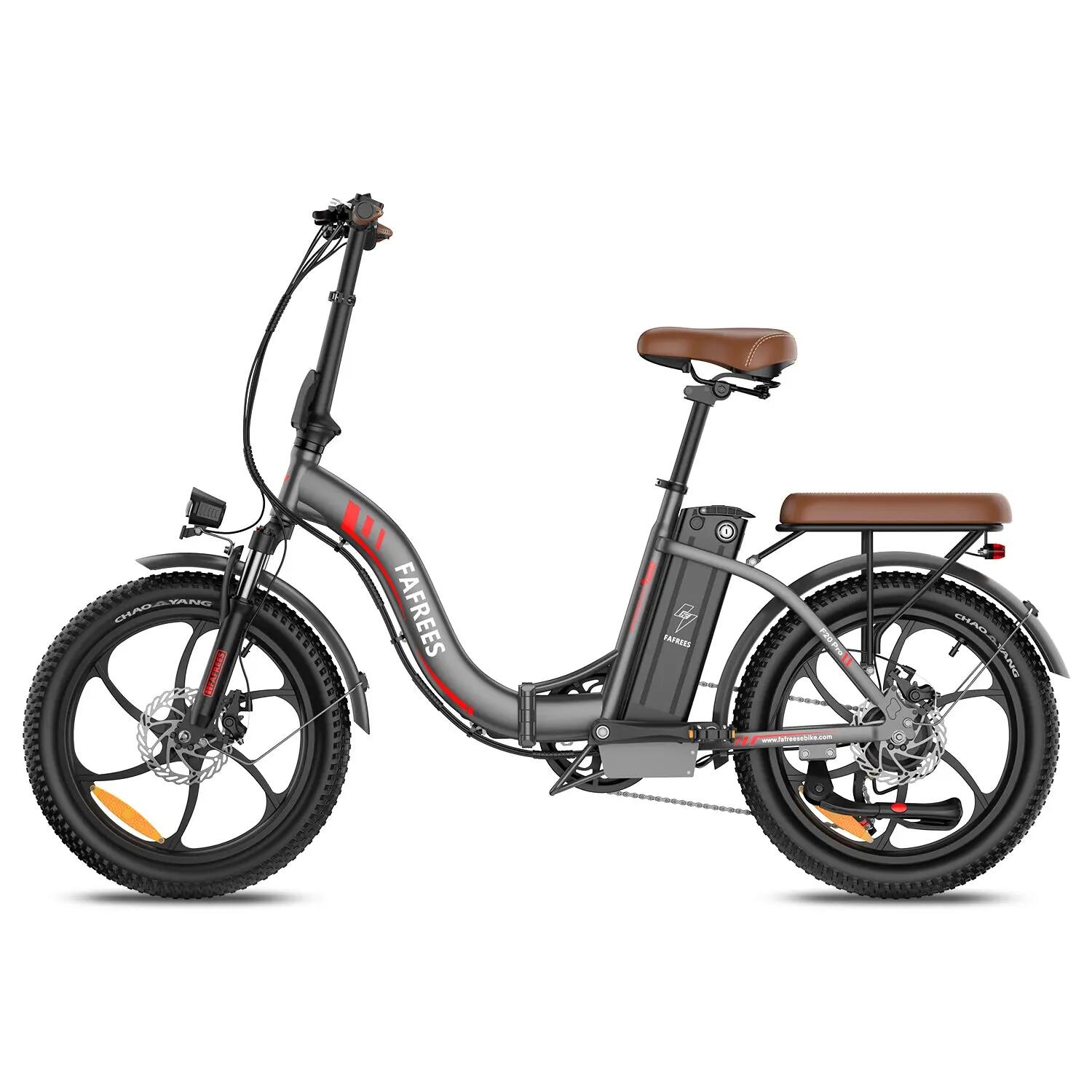 Elektrische Fiets FAFREES F20 Pro 250W 36V20Ah 20" Grijs 5/5