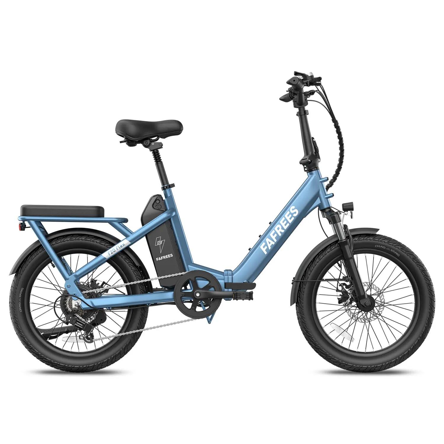FAFREES F20 Flex vélo électrique pliant 250W 36V25Ah 95KM Gris Bleu 4/5