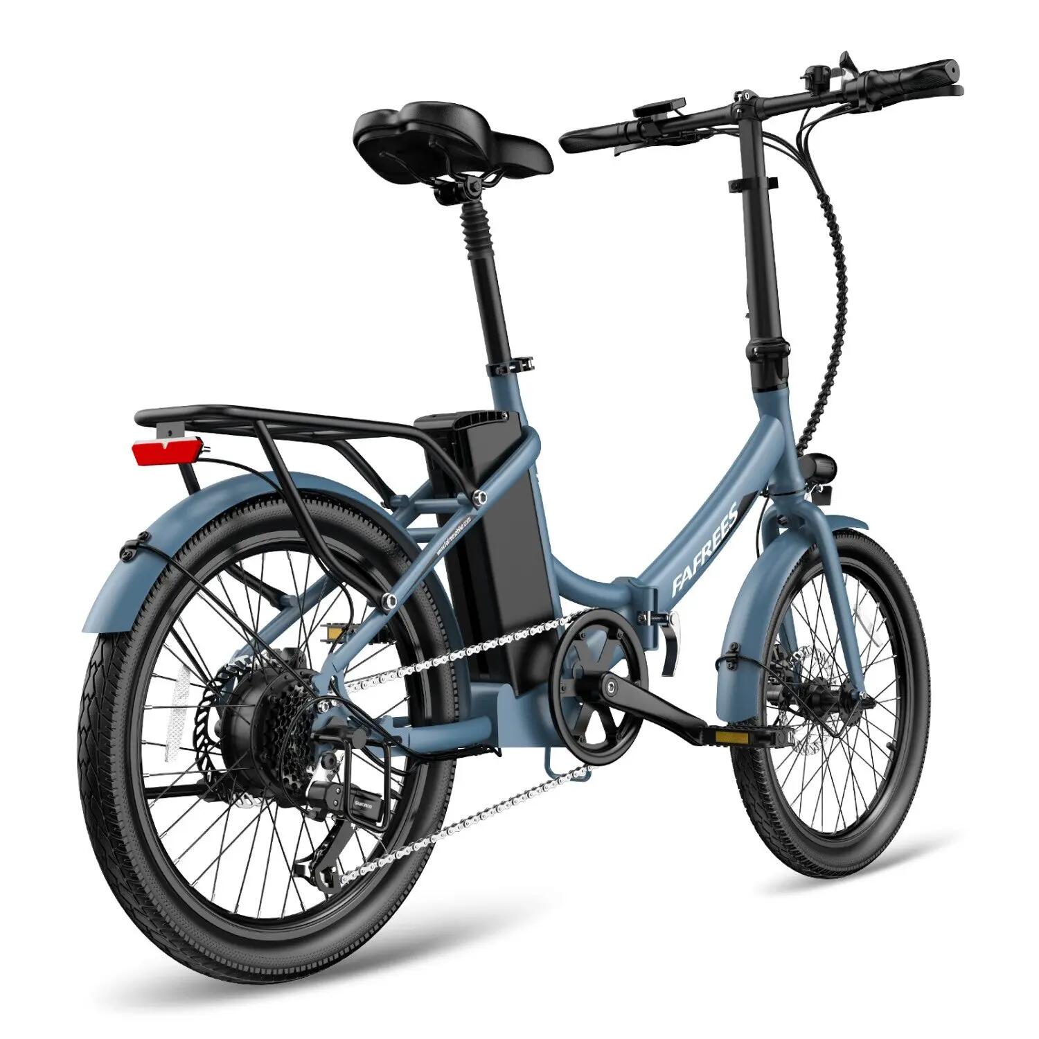 Bicicletta Elettrica FAFREES F20 LIGHT 250W 36V20Ah 20" Blu 5/5