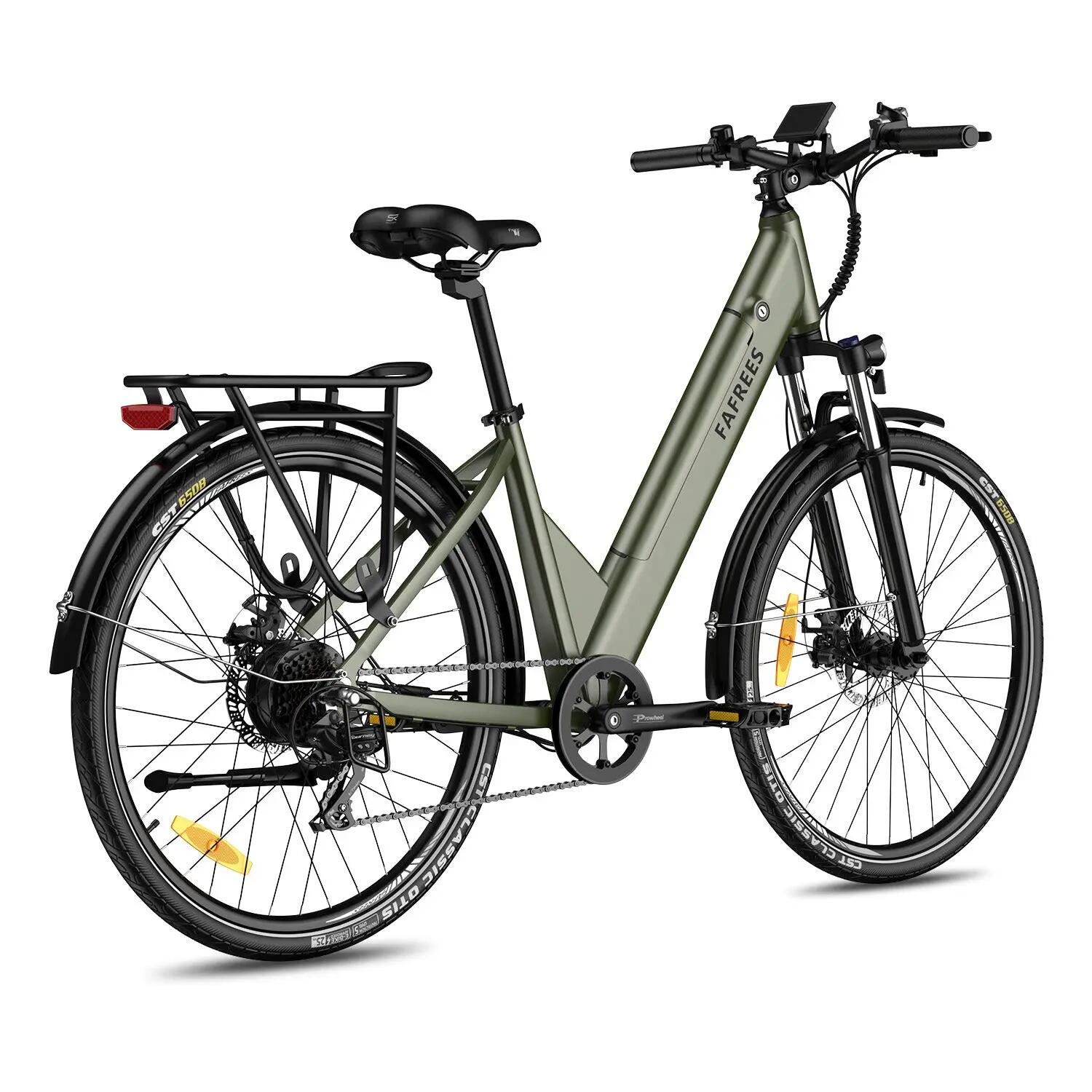 FAFREES F28 PRO vélo électrique 250W 36V15Ah 55KM Vert Mat 5/5