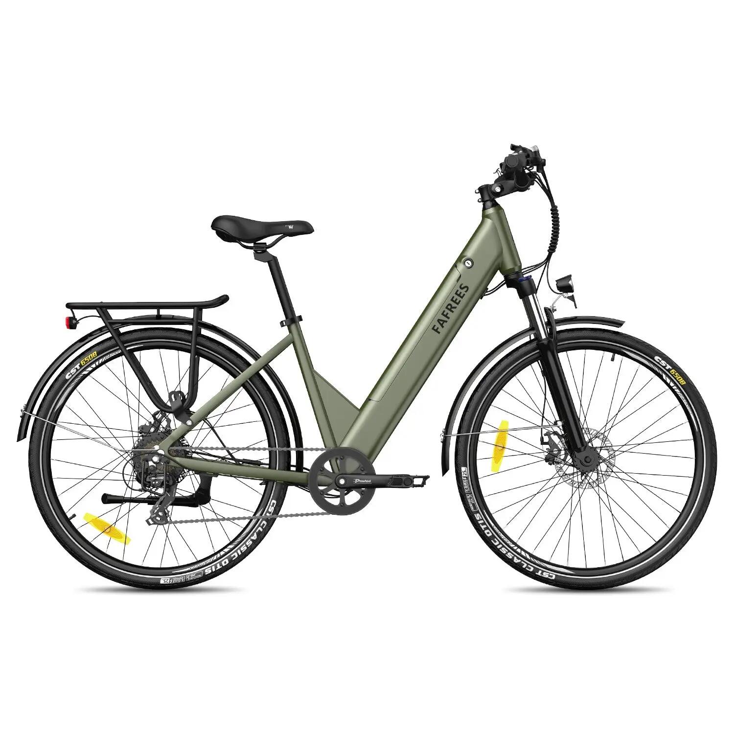 FAFREES F28 PRO vélo électrique 250W 36V15Ah 55KM Vert Mat 4/5