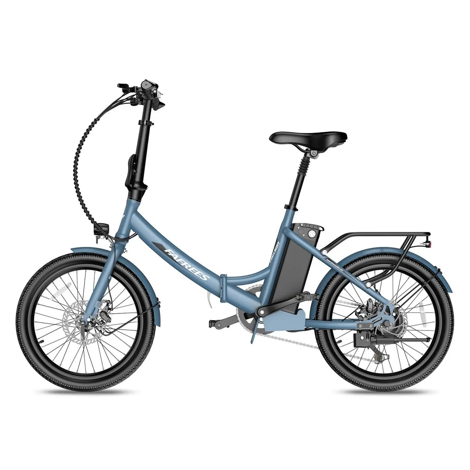 Bicicletta Elettrica FAFREES F20 LIGHT 250W 36V20Ah 20" Blu 4/5