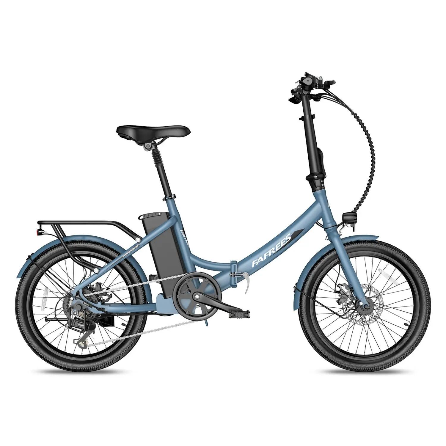 Bicicletta Elettrica FAFREES F20 LIGHT 250W 36V20Ah 20" Blu 3/5
