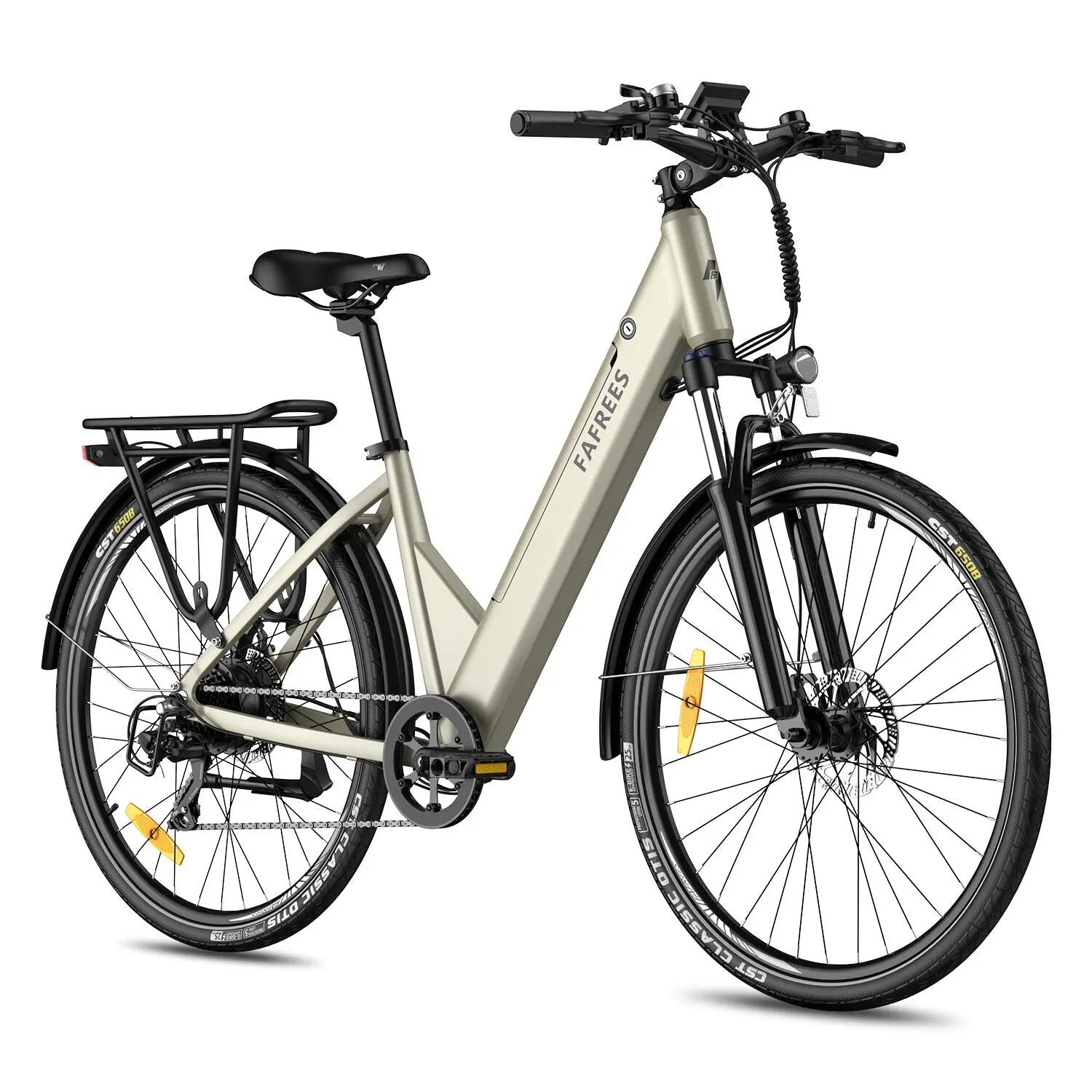 FAFREES F28 PRO vélo électrique 250W 36V15Ah 55KM Champagne 3/5