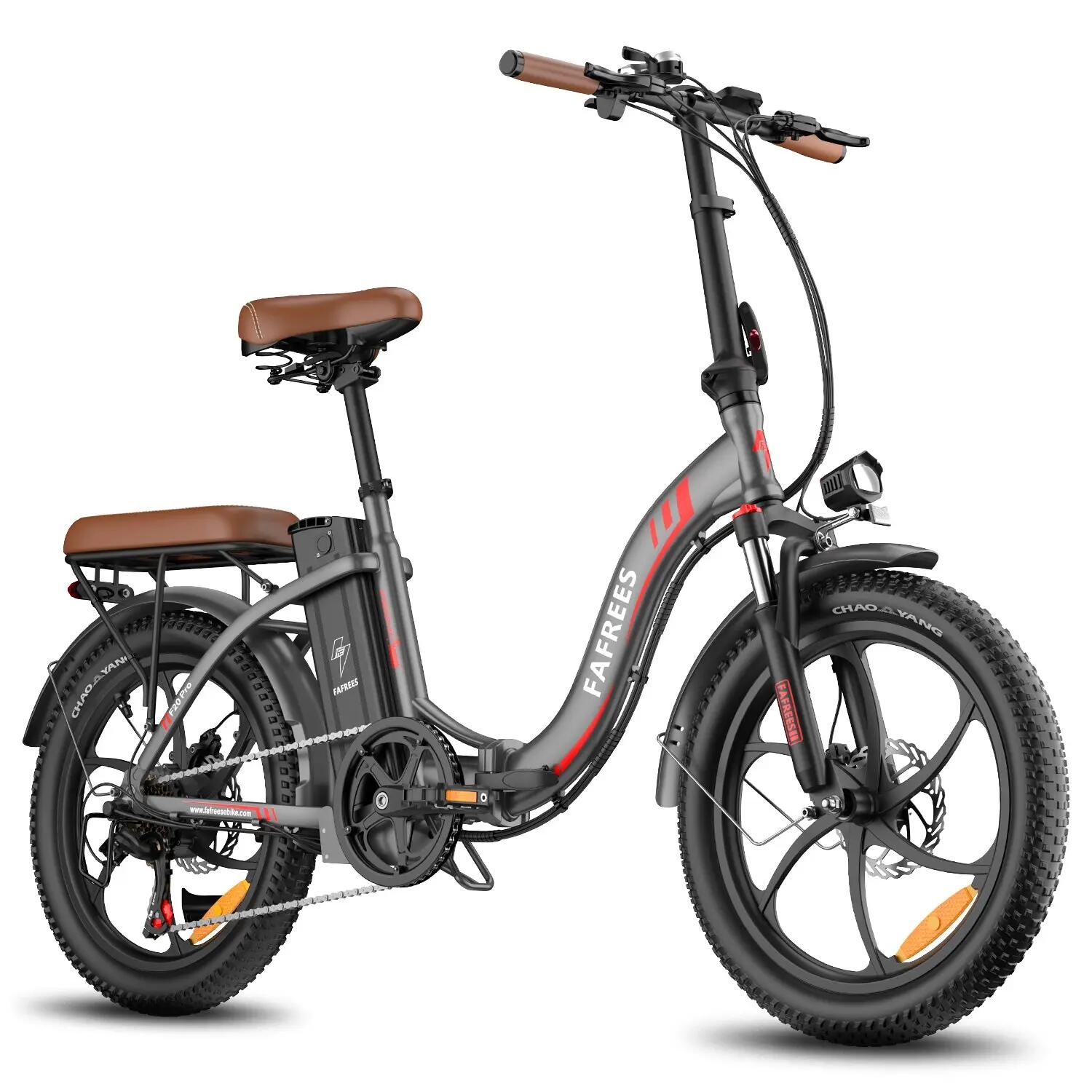 Elektrische Fiets FAFREES F20 Pro 250W 36V20Ah 20" Grijs 2/5