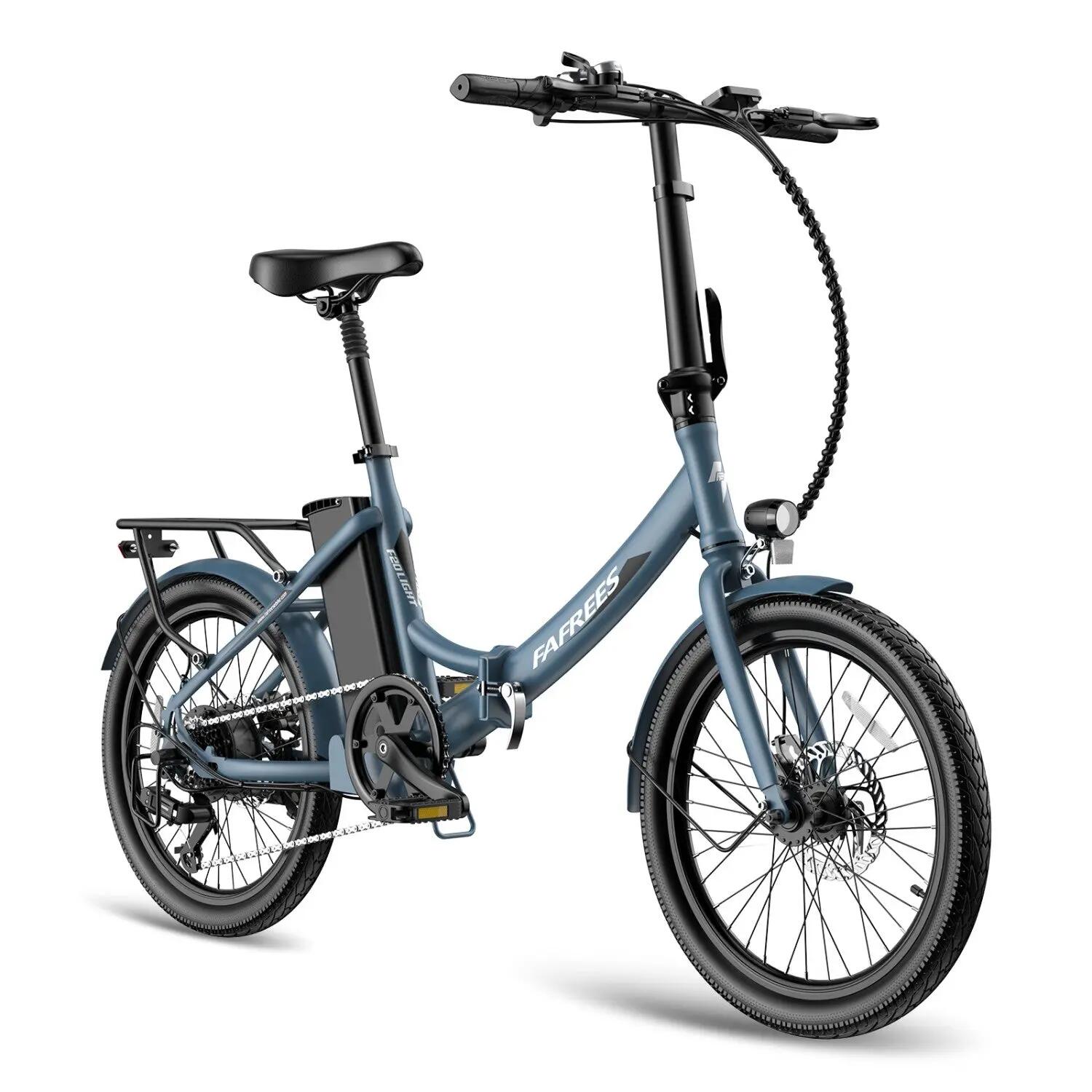 Bicicletta Elettrica FAFREES F20 LIGHT 250W 36V20Ah 20" Blu 2/5
