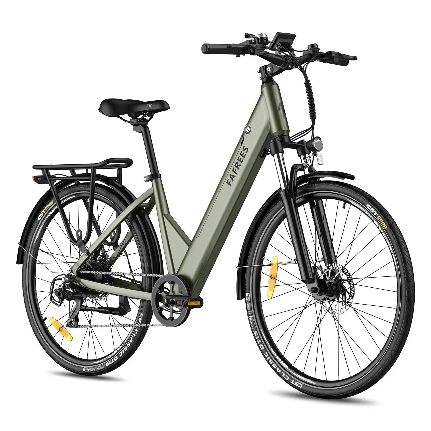FAFREES F28 PRO vélo électrique 250W 36V15Ah 55KM Vert Mat 2/5