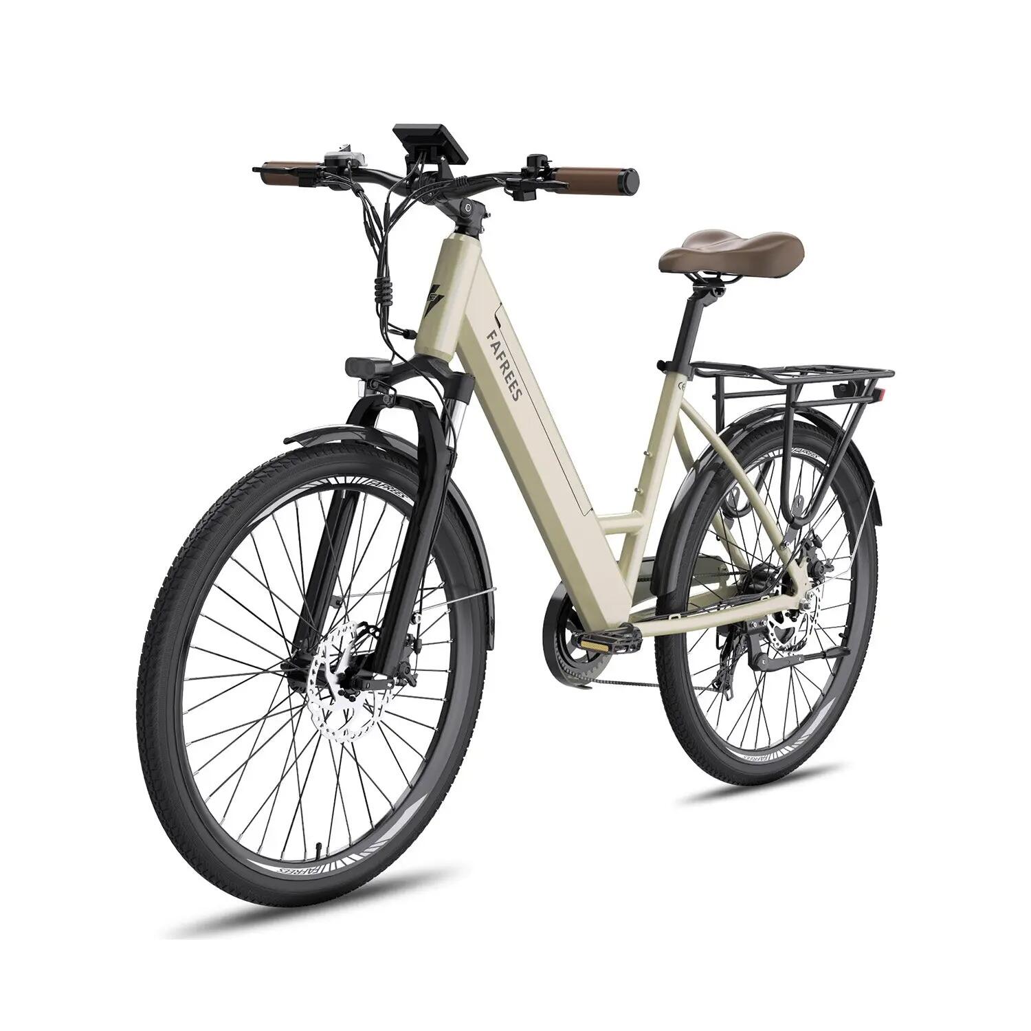 FAFREES F26 PRO Elektrische Fiets 250W 36V15Ah 26*1.75" Goud 1/5