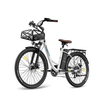 Bicicletta Elettrica FAFREES F26 Lasting 250W 36V25Ah 26x1.95" Bianco