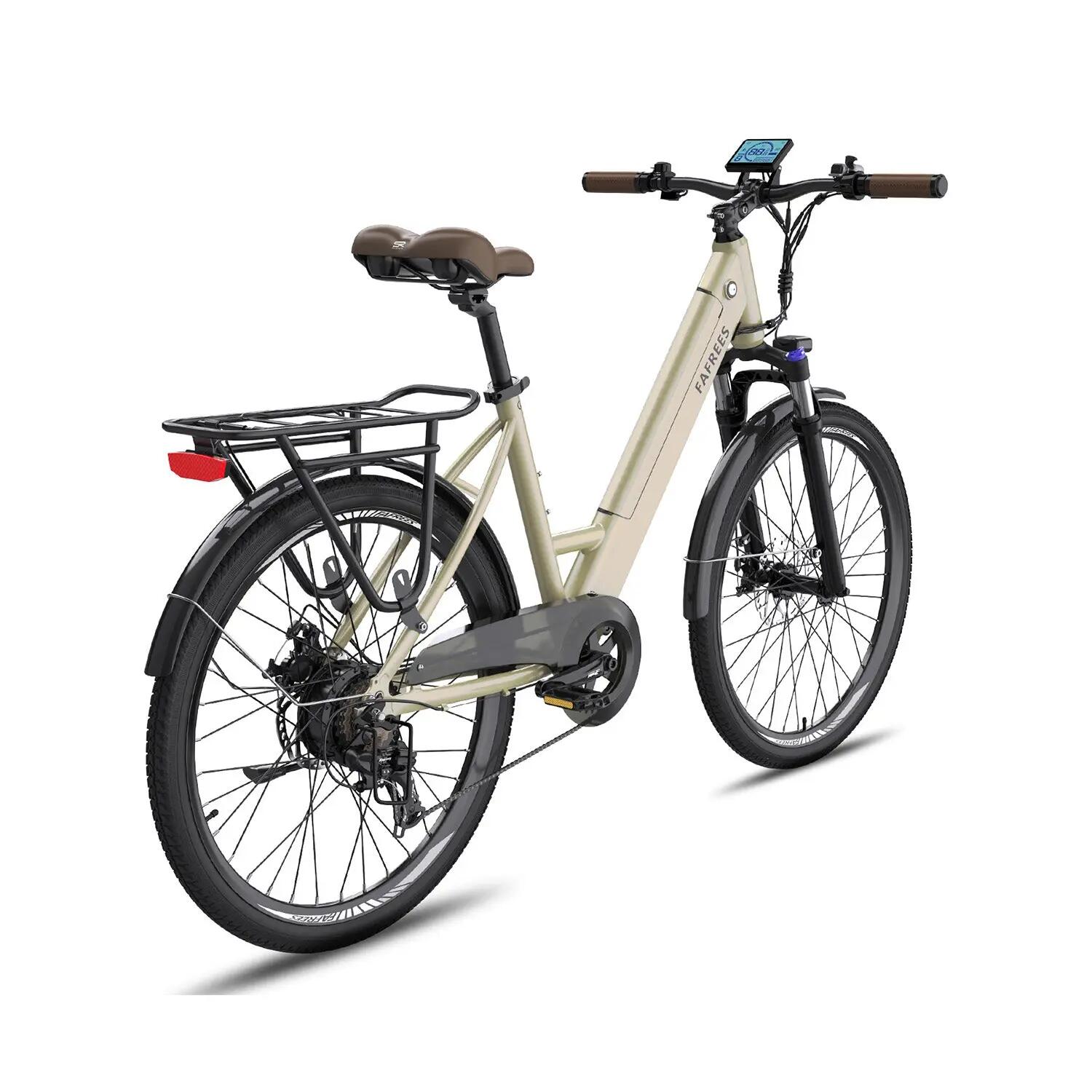 FAFREES F26 PRO Elektrische Fiets 250W 36V15Ah 26*1.75" Goud 5/5