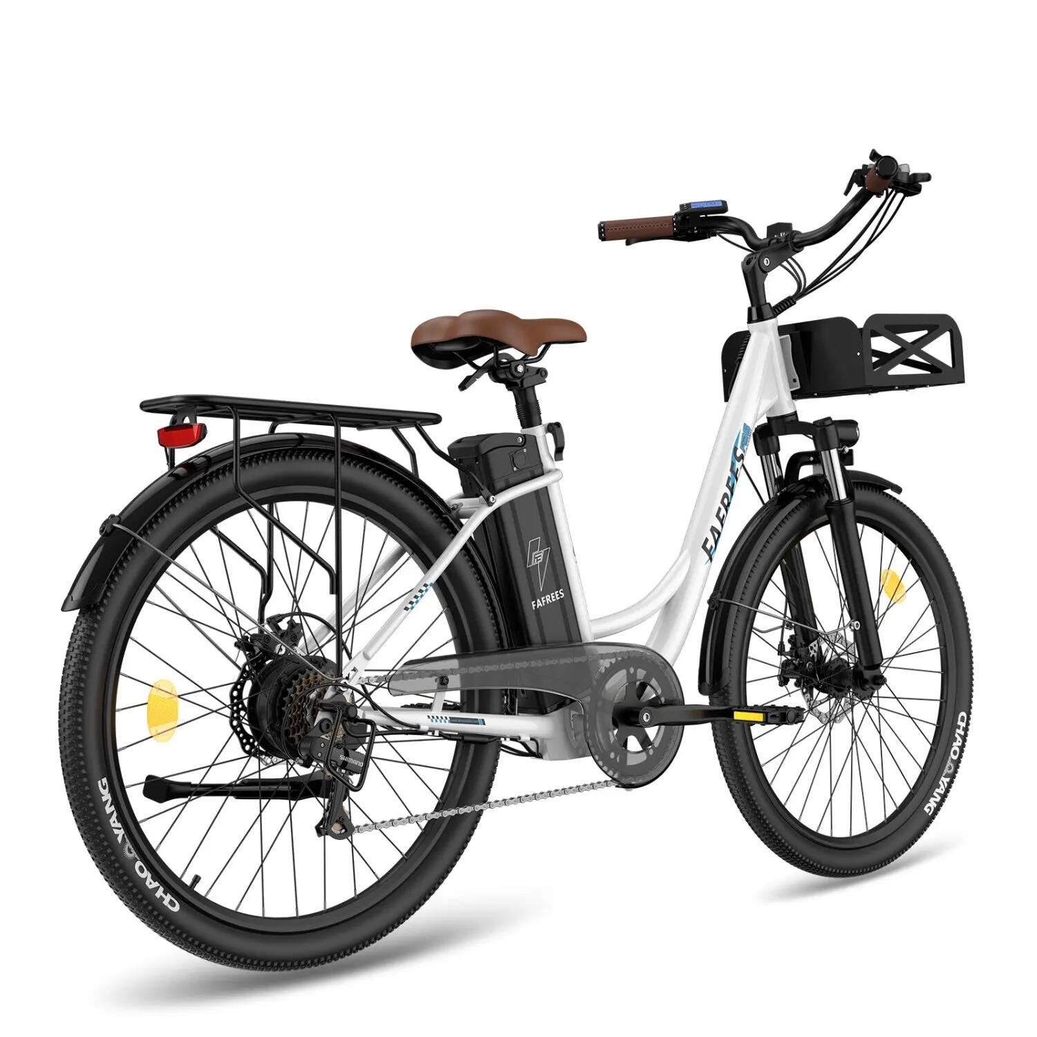 Vélo électrique FAFREES F26 Lasting 250W Batteries 36V25Ah Blanc 5/5