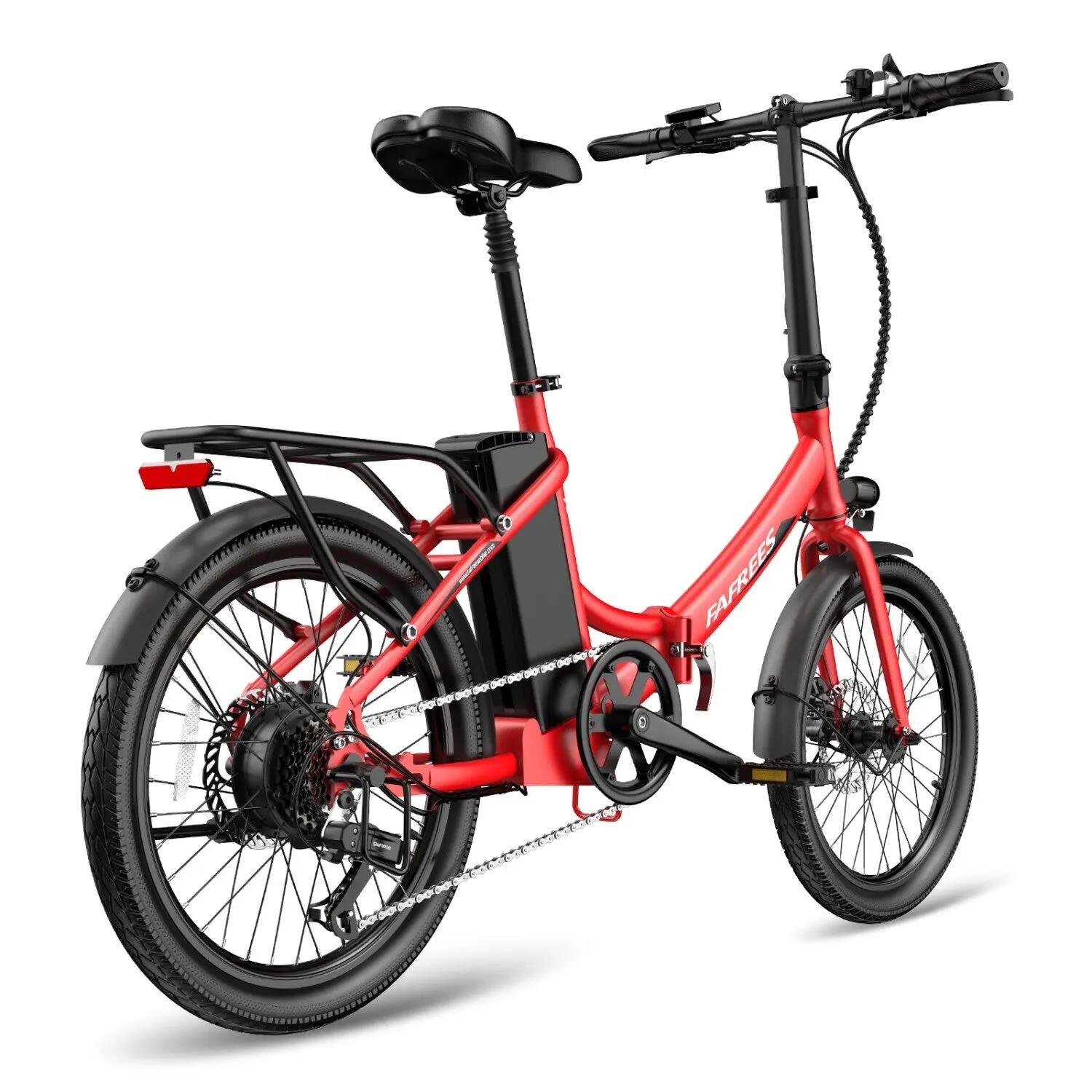 Vélo Électrique FAFREES F20 LIGHT 250W 36V20Ah 20" Rouge 5/5