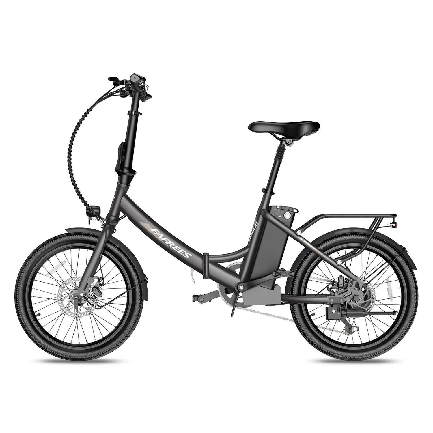 Elektrische Fiets FAFREES F20 LIGHT 250W 36V20Ah 20" Zwart 4/5